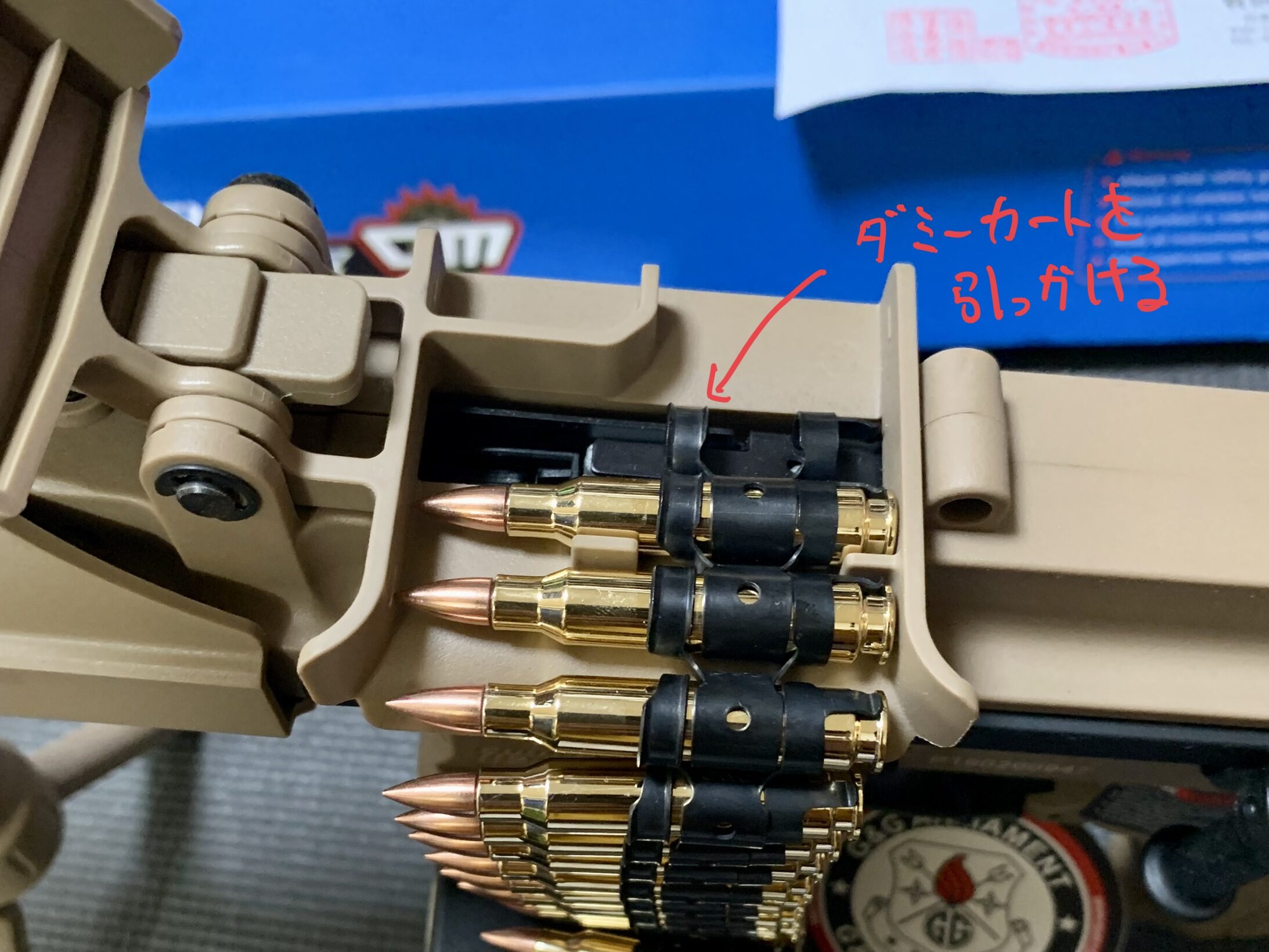 G＆G CM16 LMG ETU DST ダミーカートの取り付け