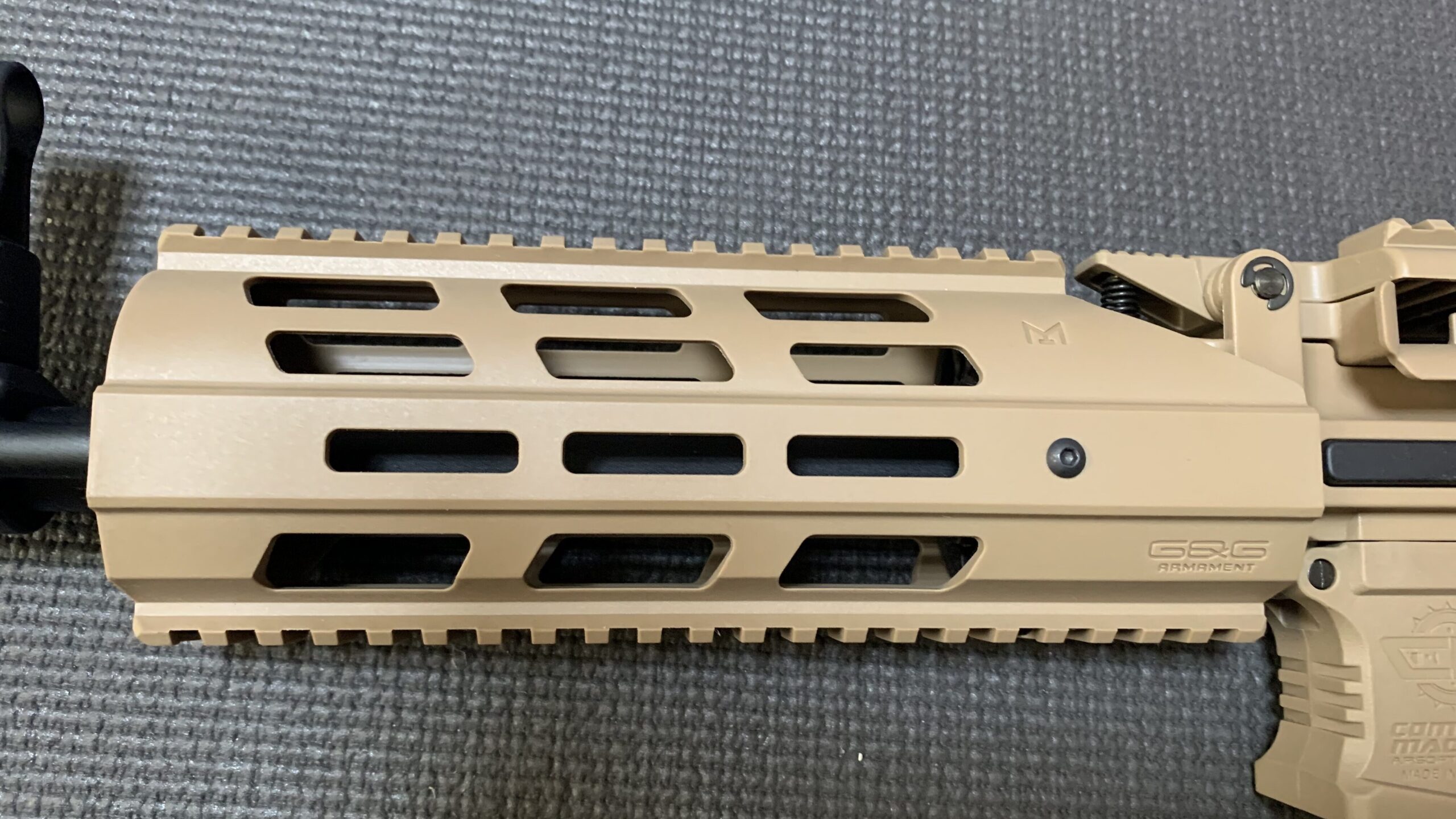 G＆G CM16 LMG ETU DST フロントレール左側