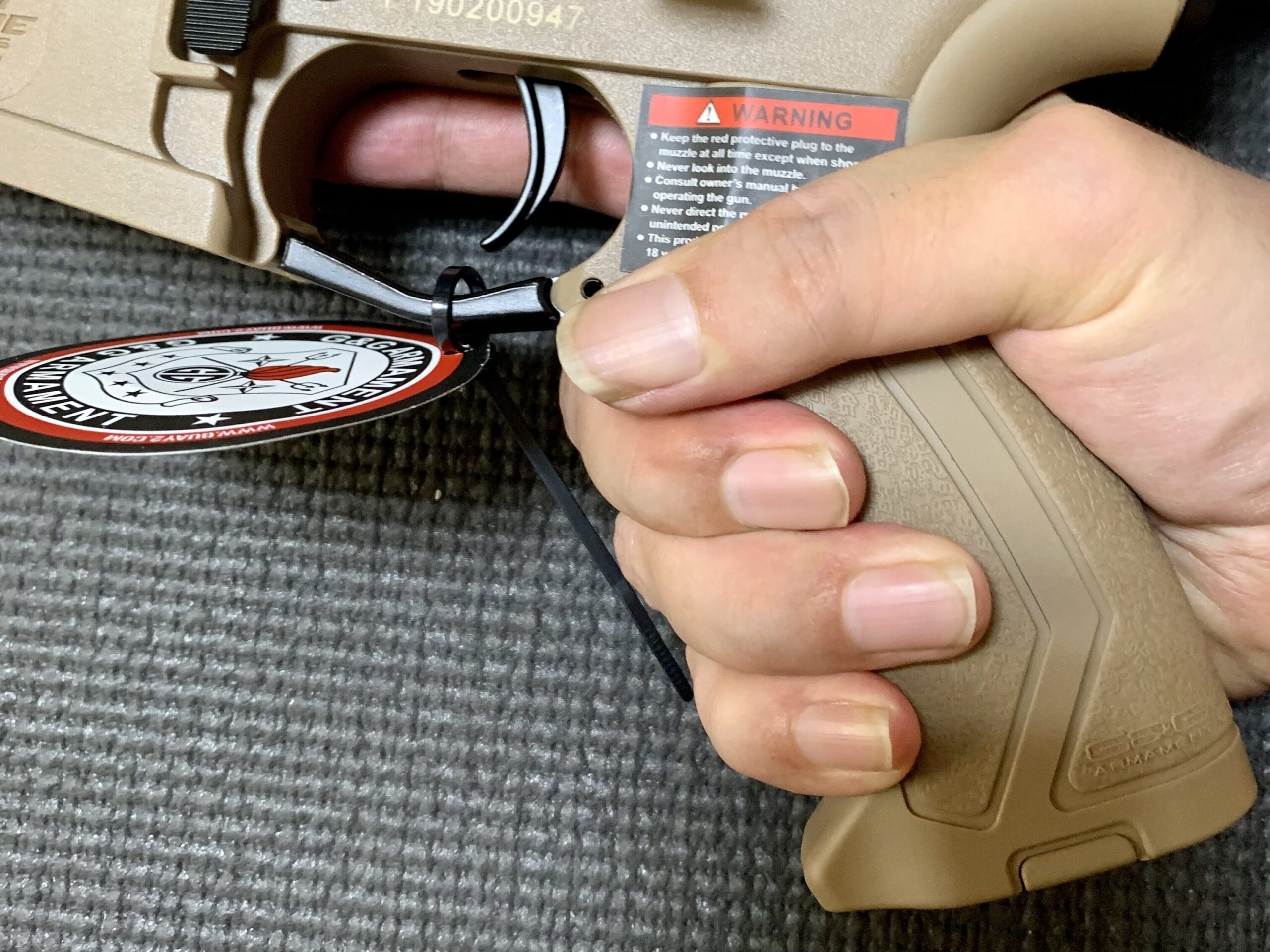 G＆G CM16 LMG ETU DST グリップ