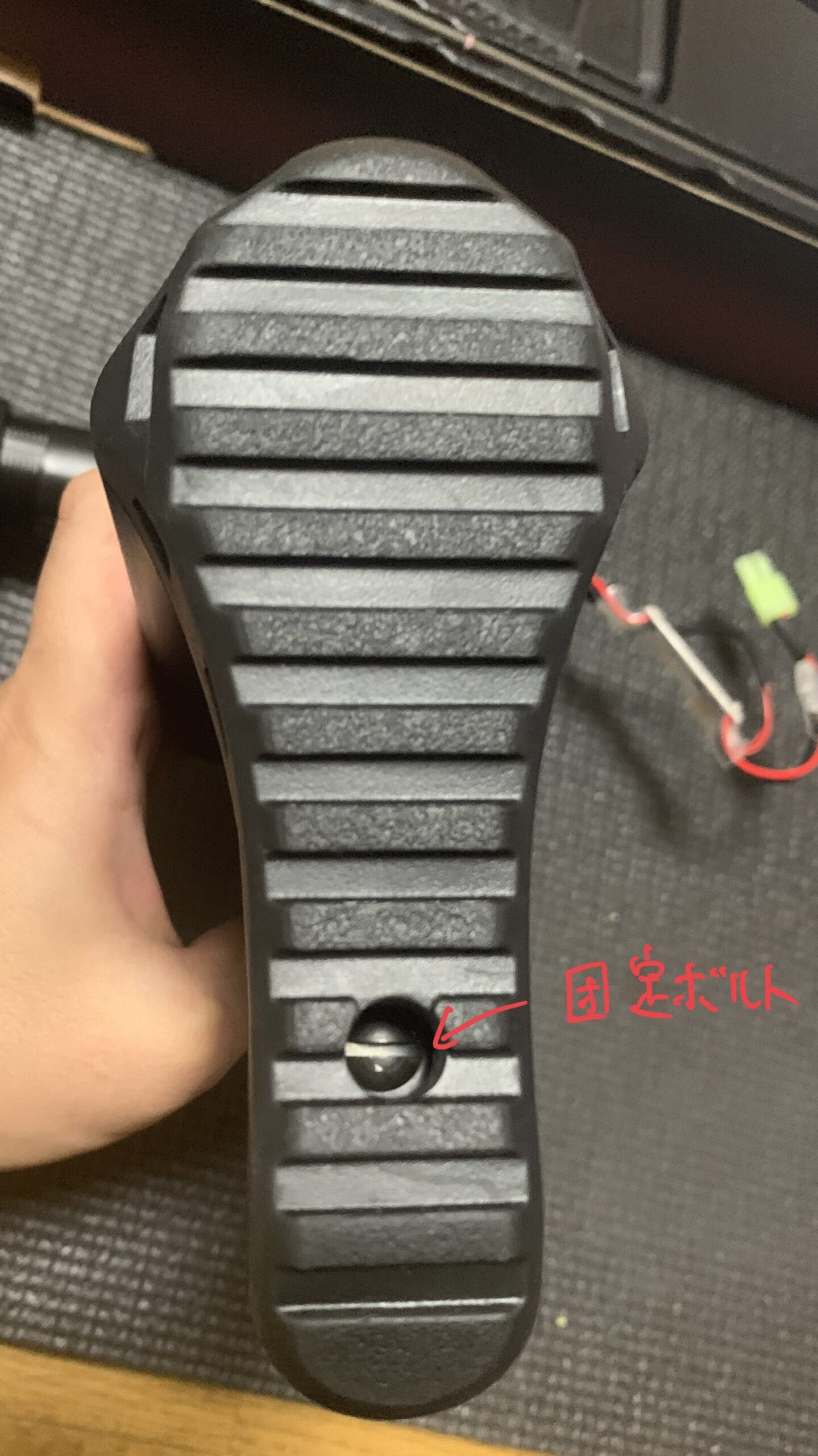  G&G CM16 SRXL ETU バットプレート固定スクリュー