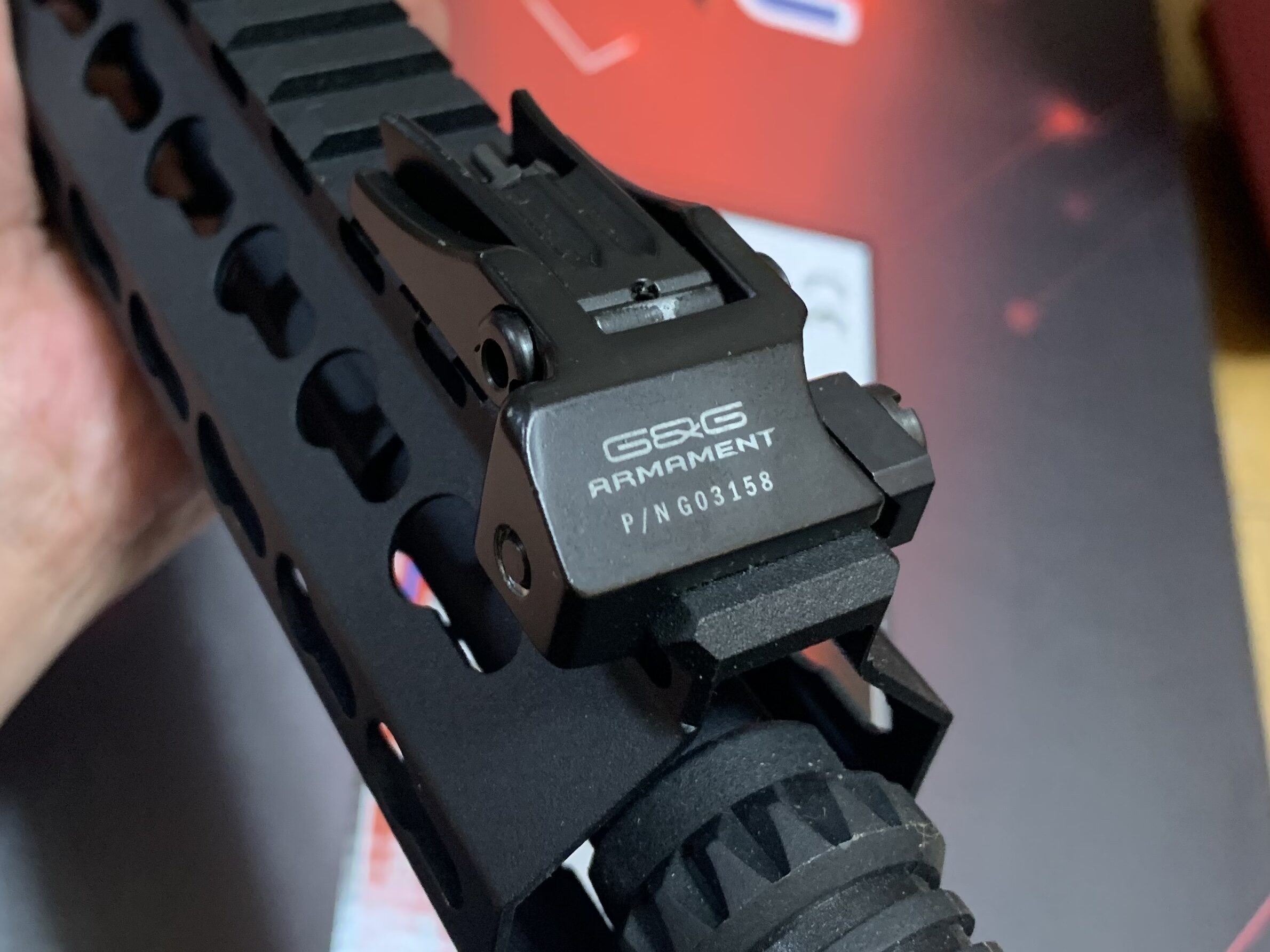 G&G CM16 SRXL ETU フロントサイト