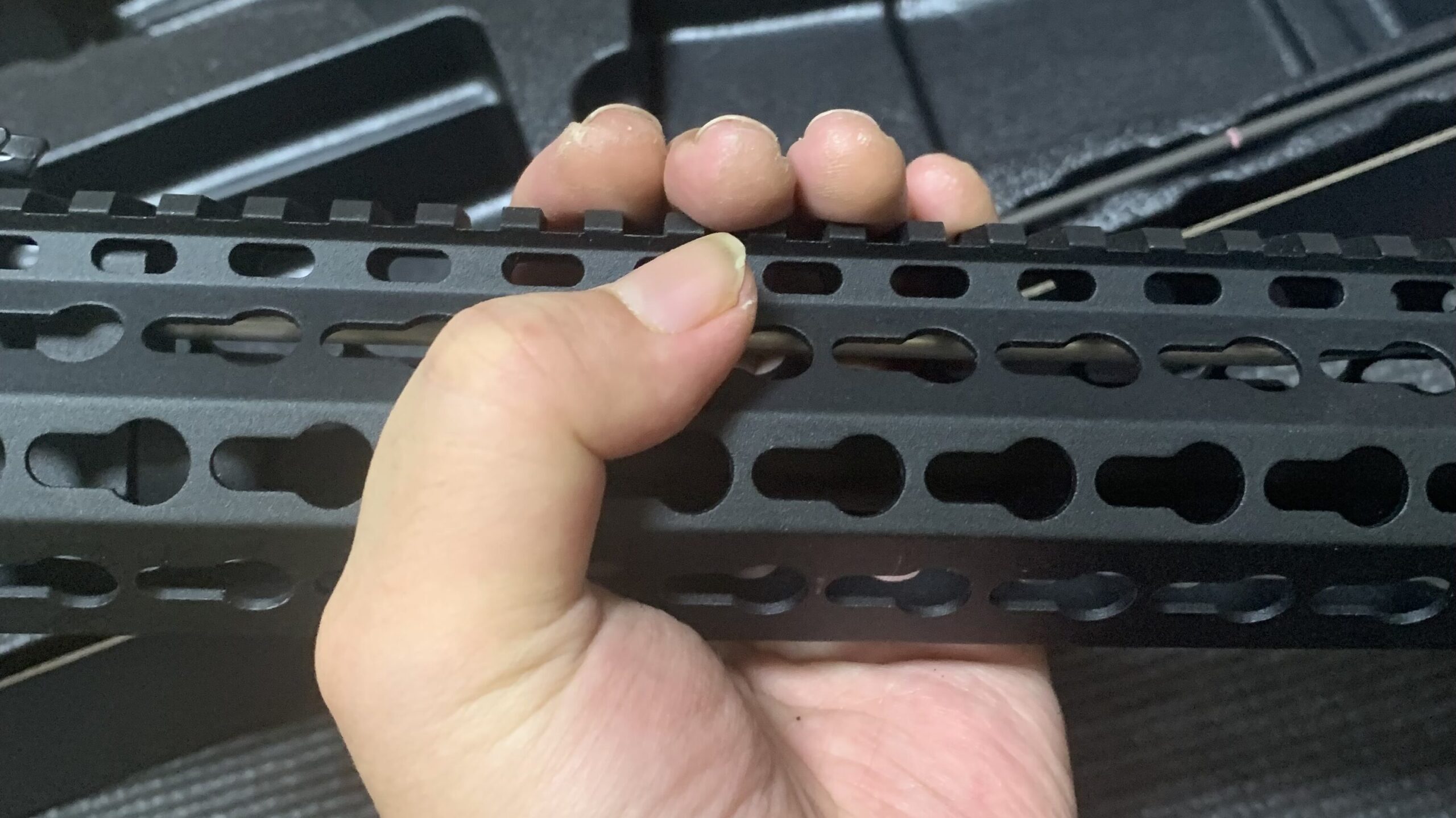 G&G CM16 SRXL ETU ハンドガードの太さ