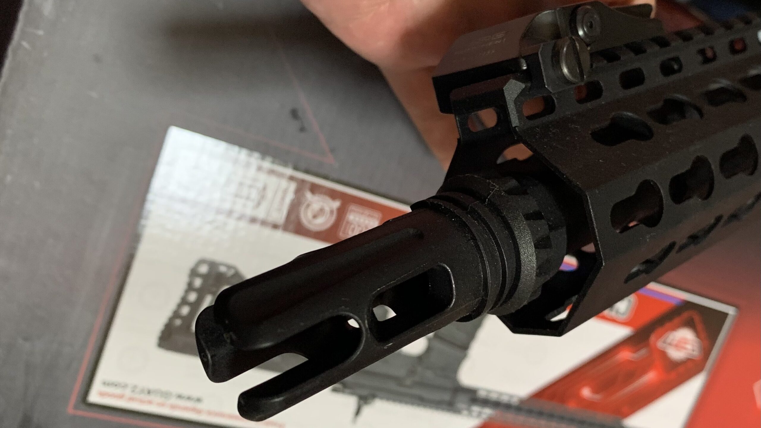 G&G CM16 SRXL ETU マズル