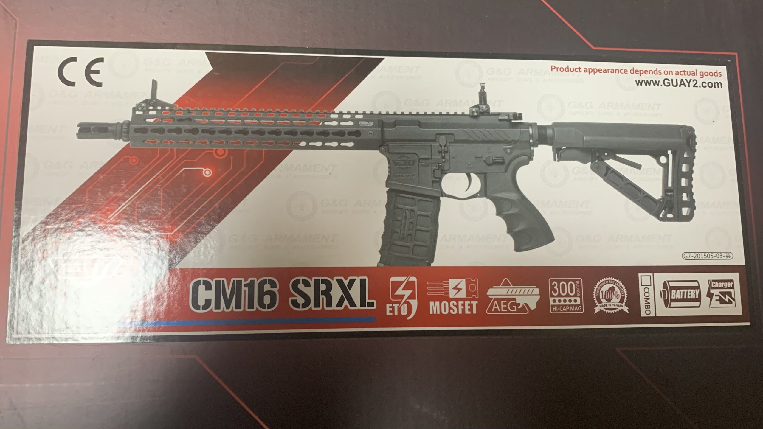 G&G CM16 SRXL ETU 製品写真