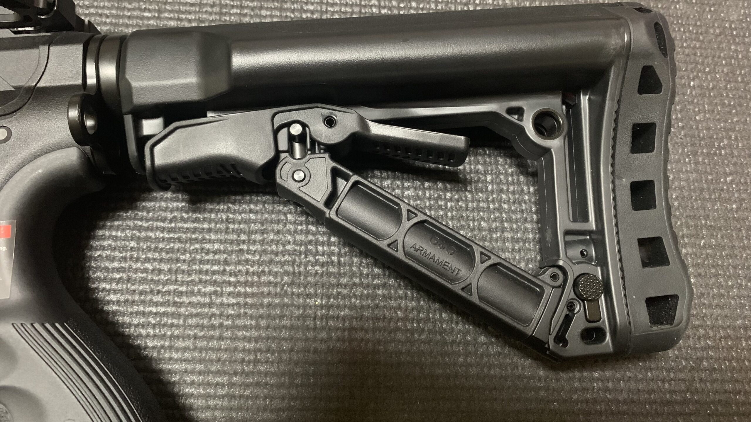 G&G CM16 SRXL ETU ストック側面