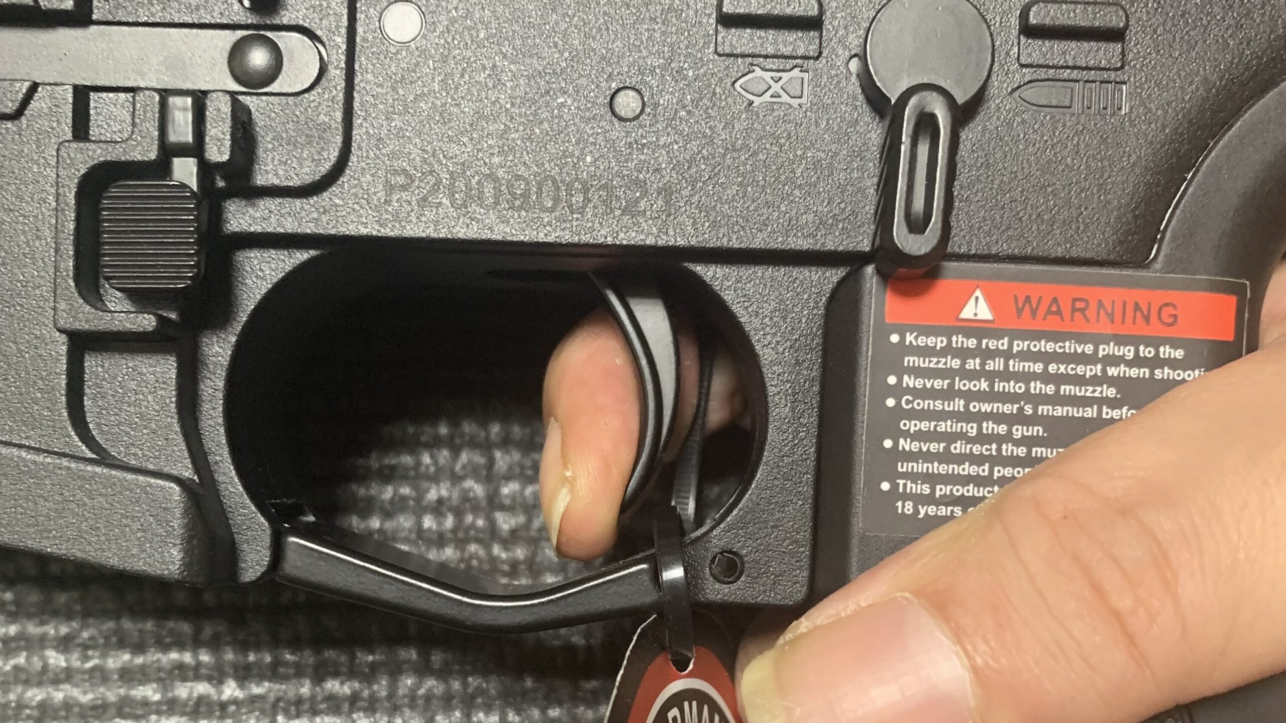 G&G CM16 SRXL ETU トリガー引き切り