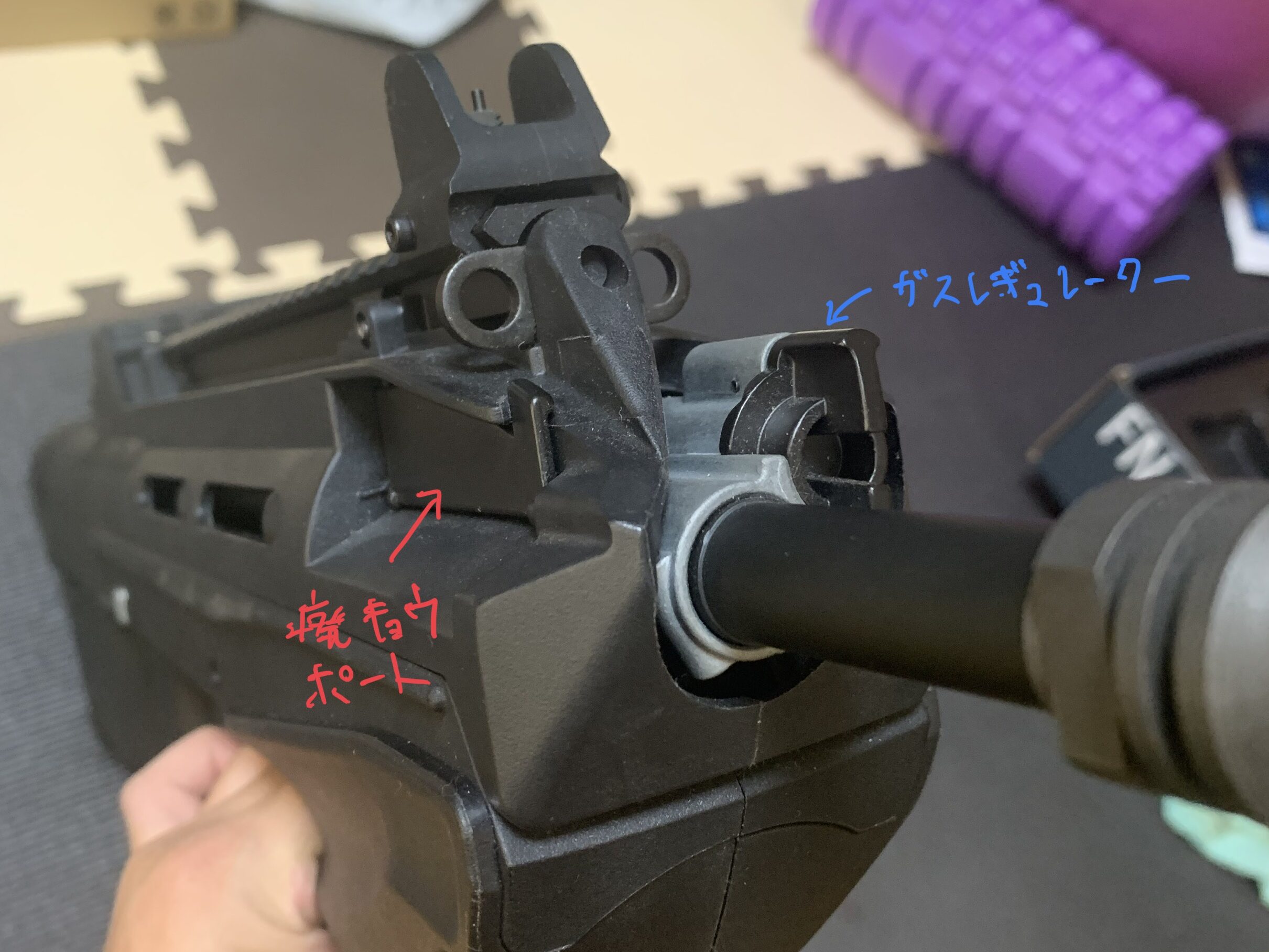 G&G FN F2000 ETU 本体前方