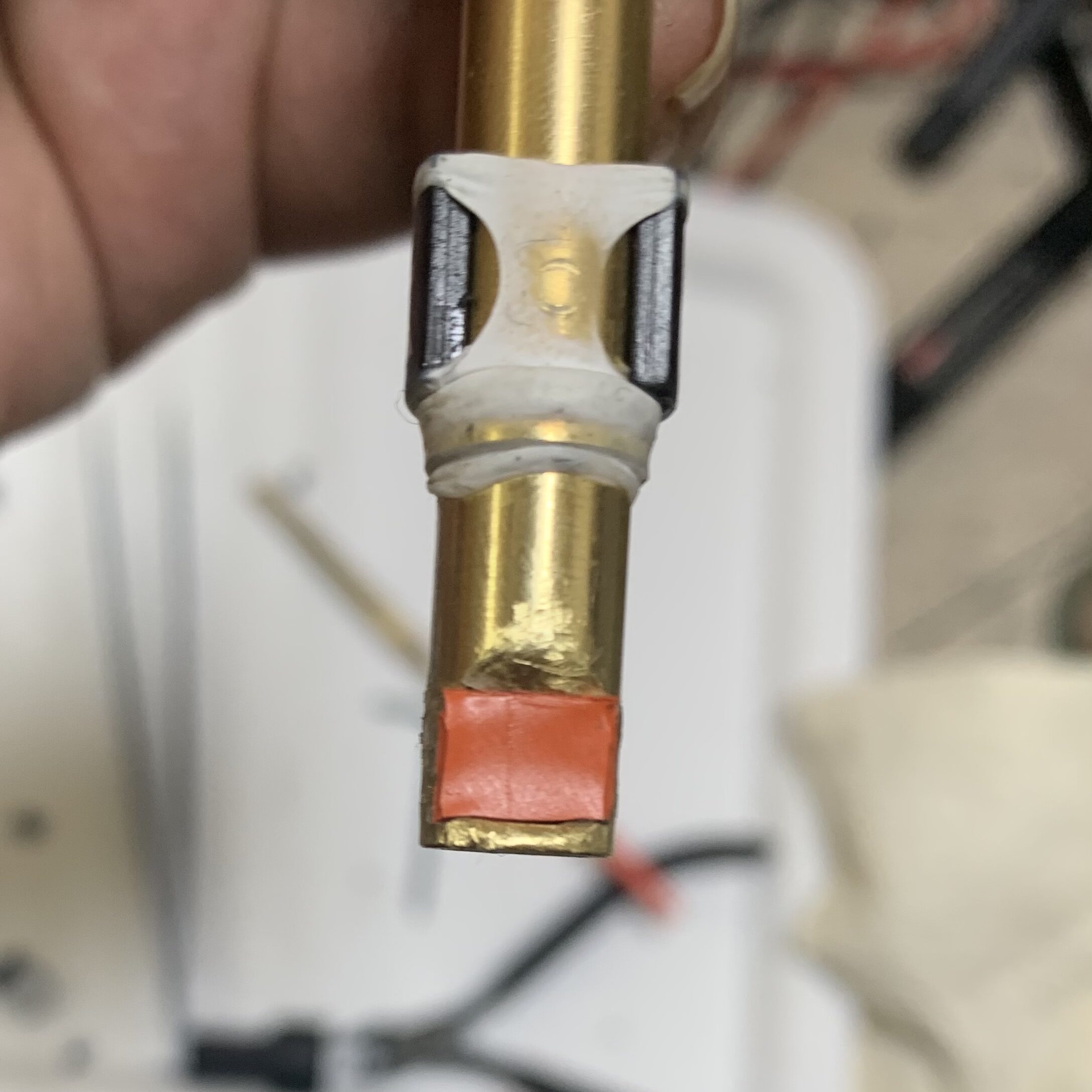 G-HOPのスピンシートの貼り直し