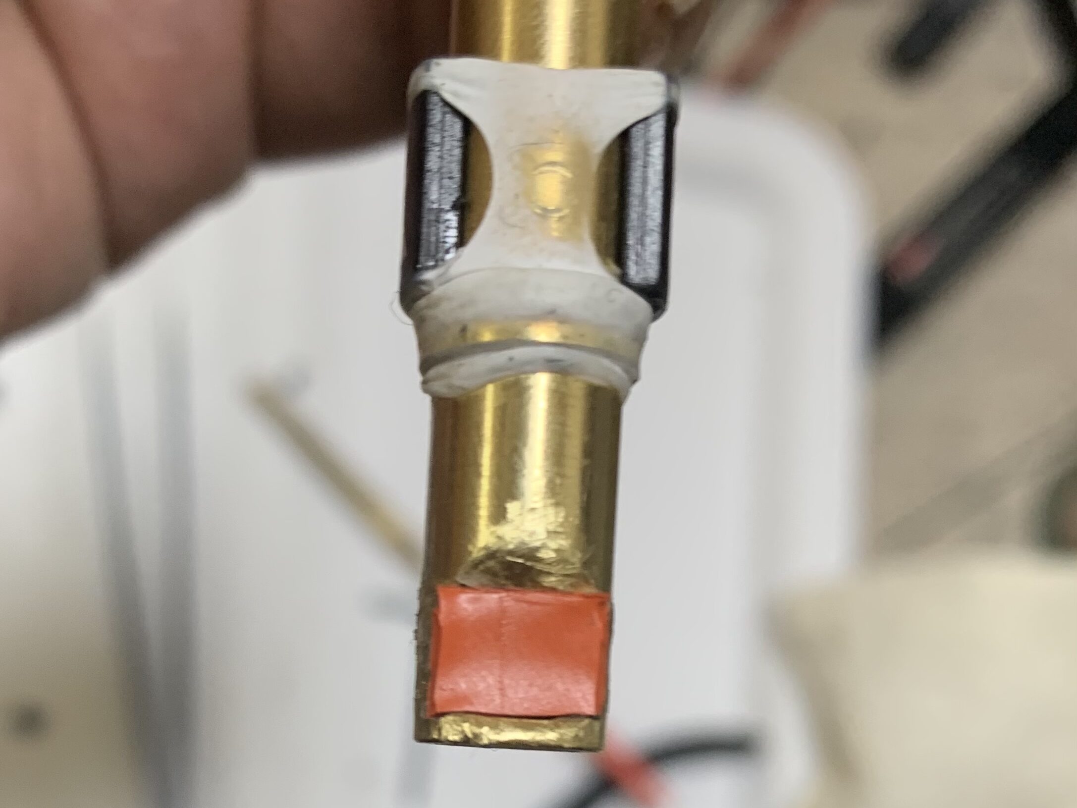 G-HOPのスピンシートの貼り直し