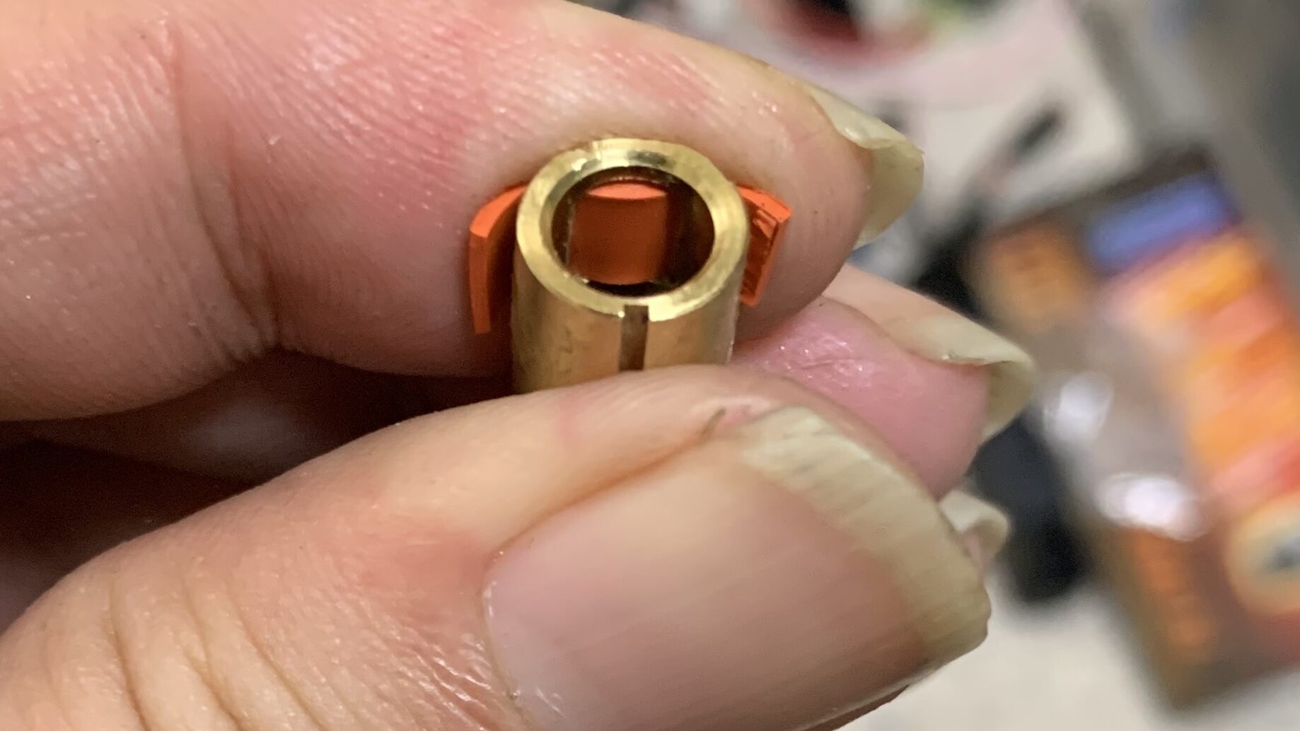 スピンシートの貼り付け