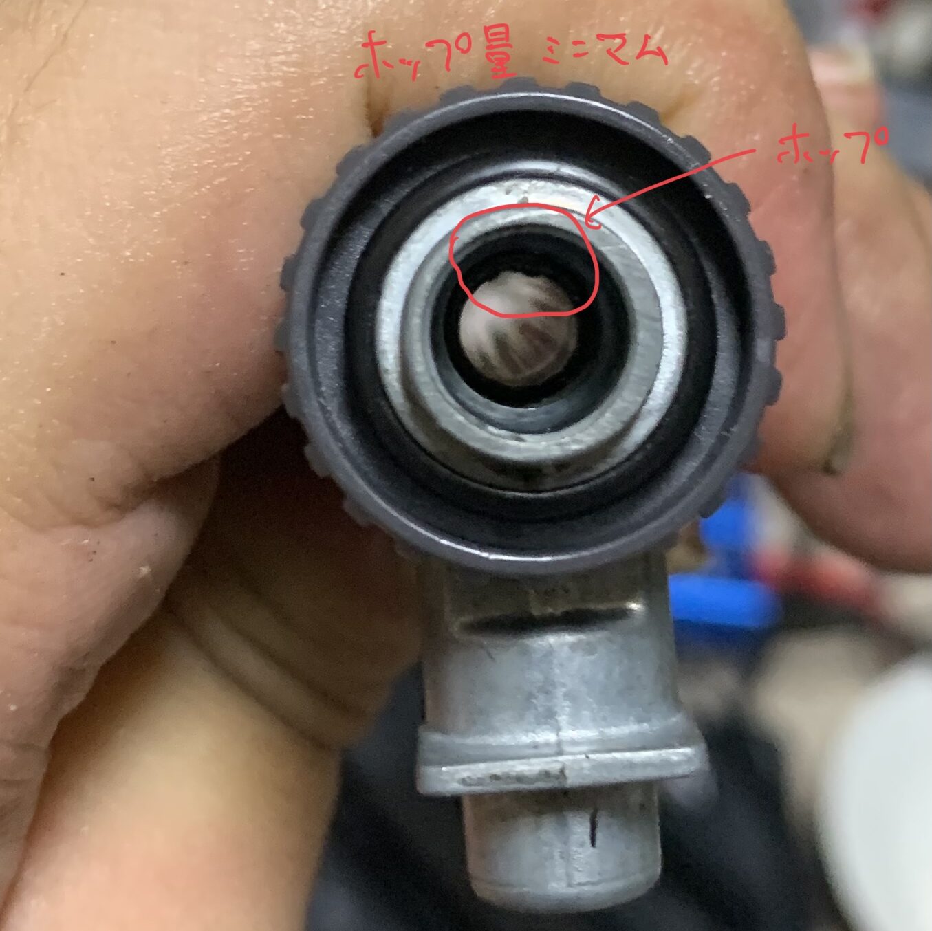 G&P XM177E1 AEG ホップの突起チェック　ミニマム