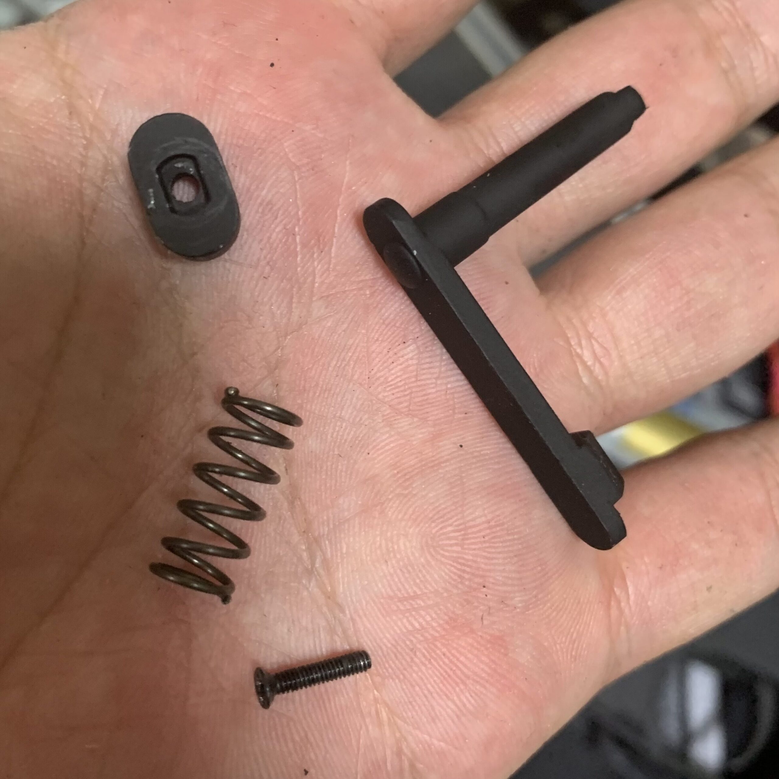 G&P XM177E1 AEG マガジンキャッチレバーの部品