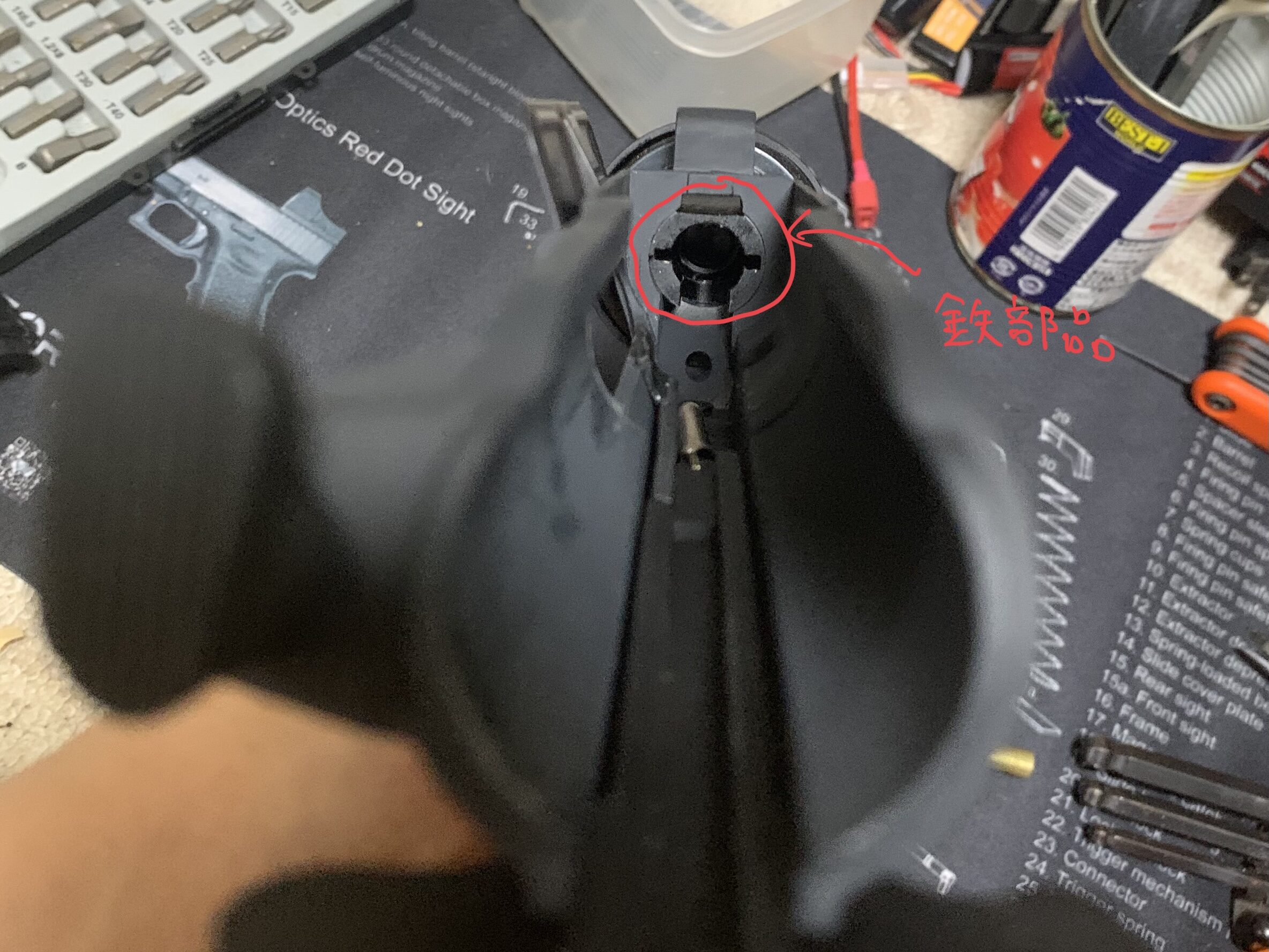 G&P XM177E1 AEG アッパーレシーバー