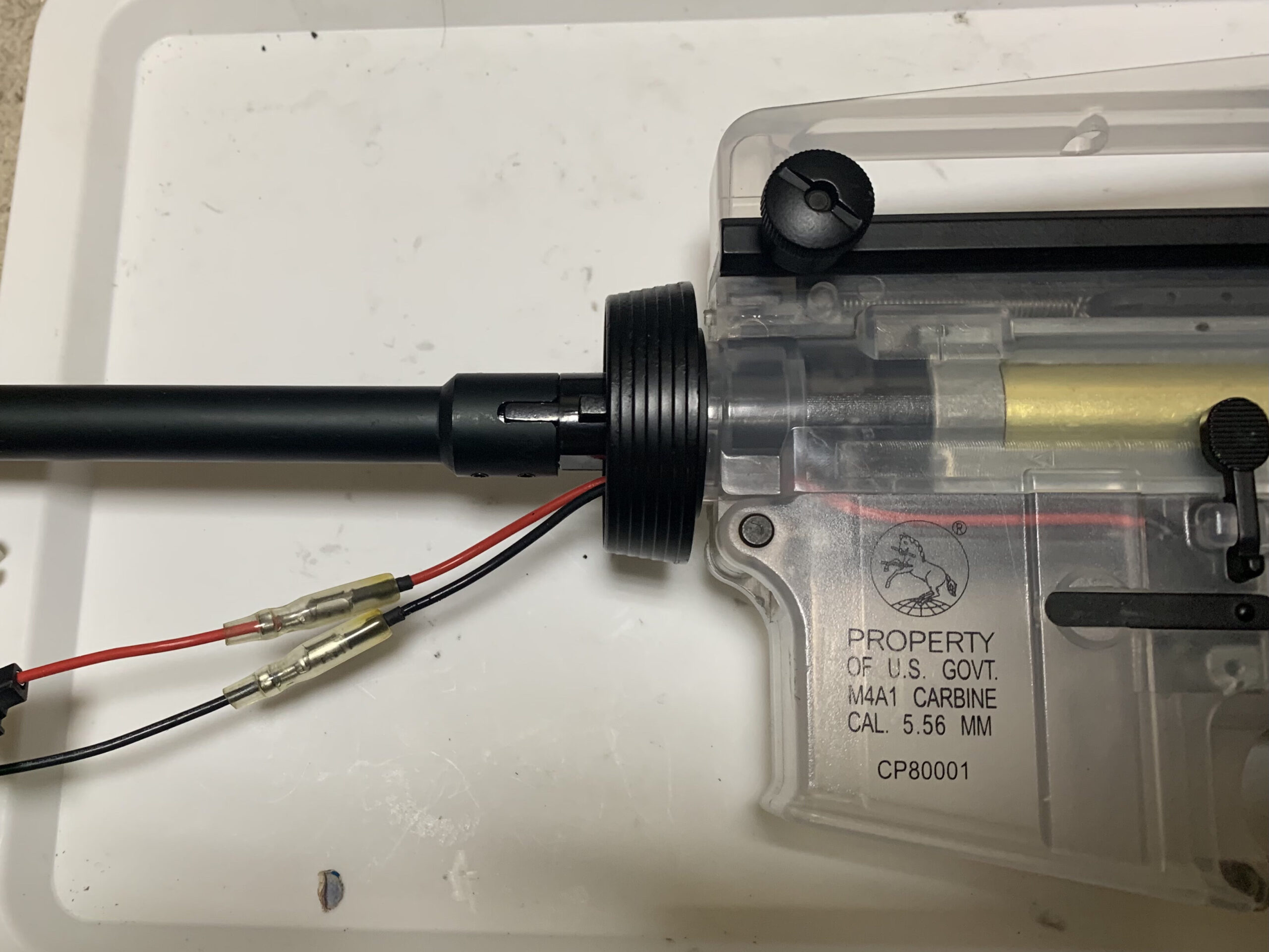 ICS スポーツライン　M4 CQB　 アウターバレル基部