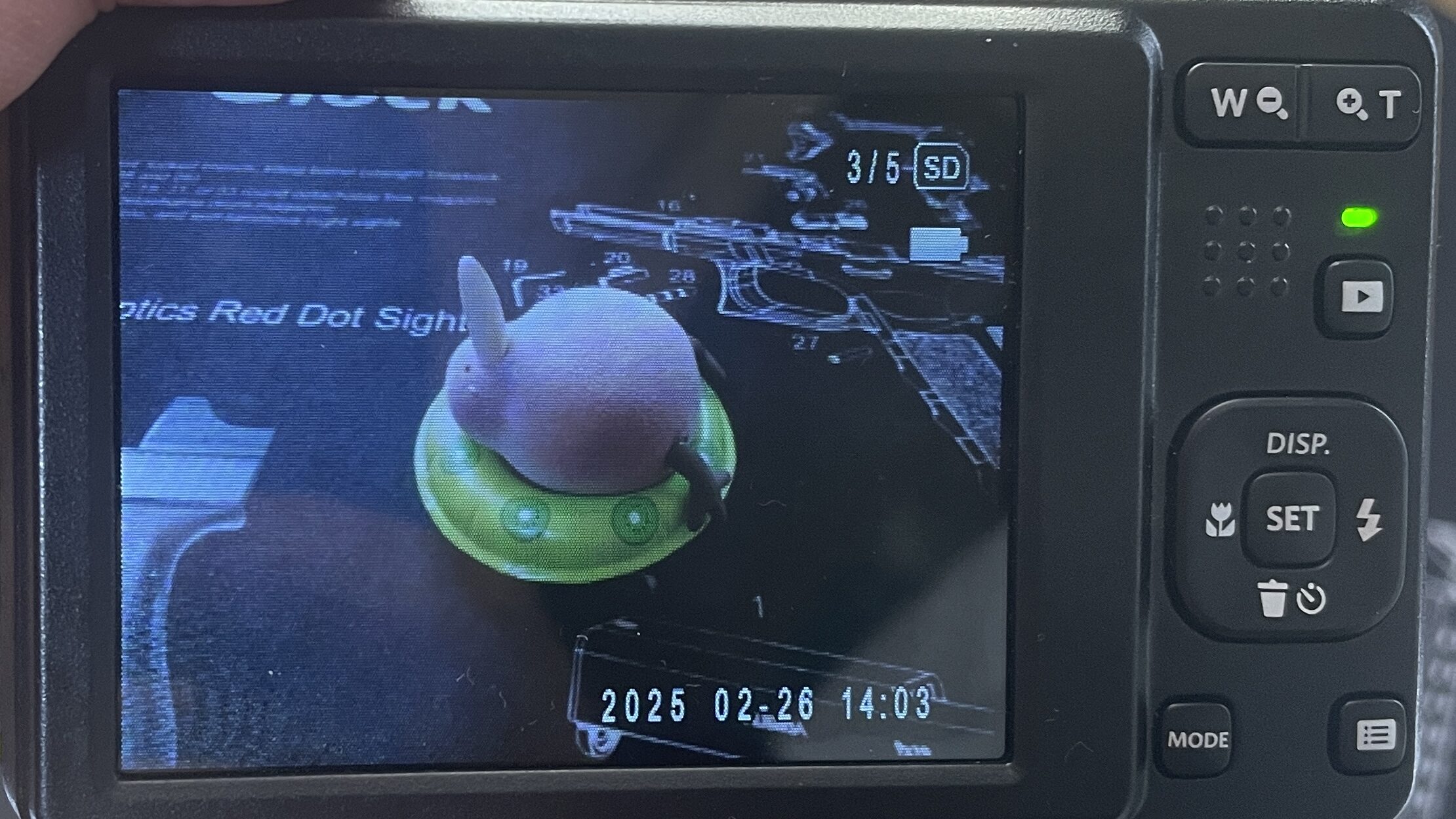 Kodak　FZ55　撮影時のディスプレイ