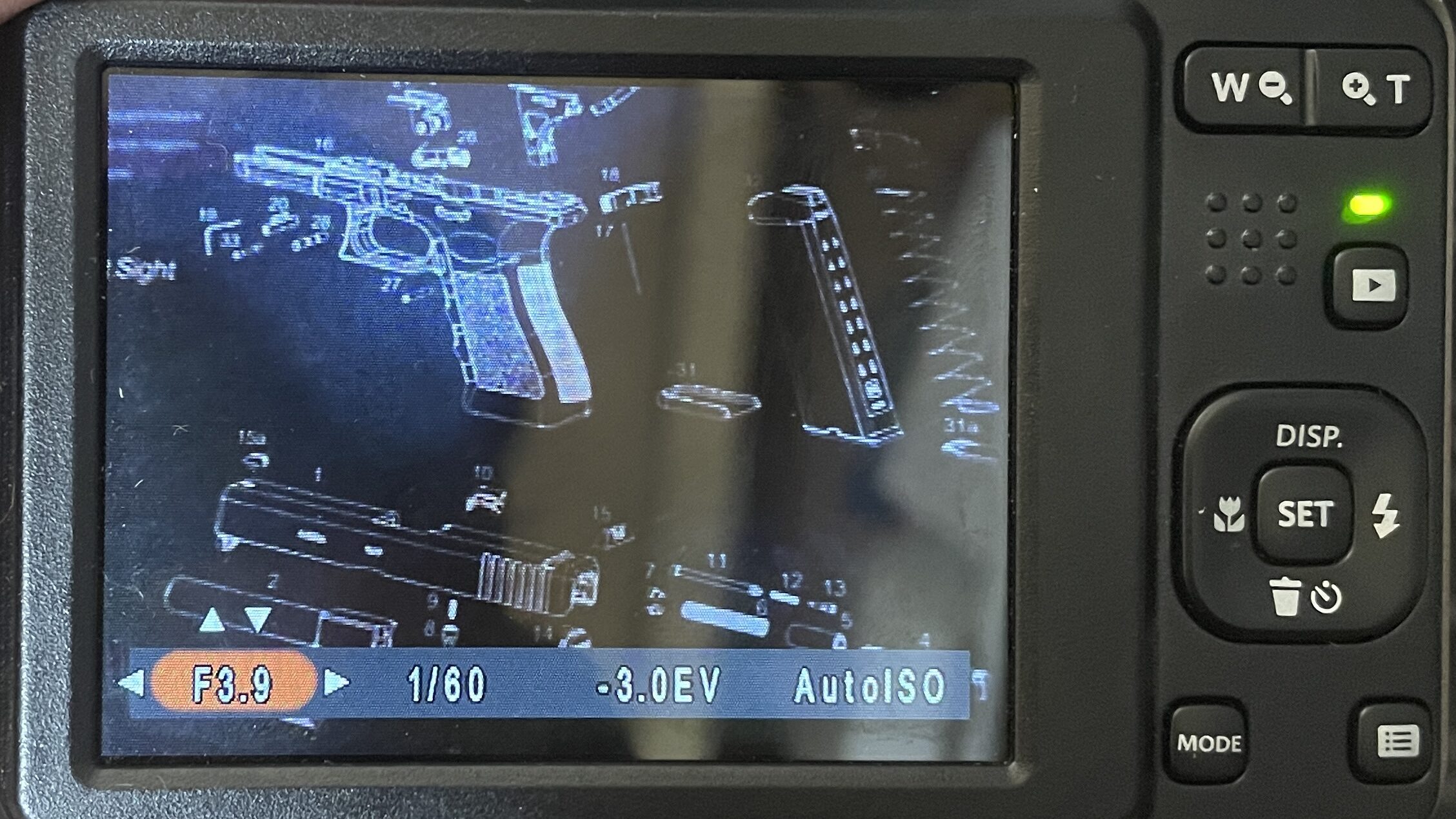 Kodak　FZ55　手動モード　詳細設定