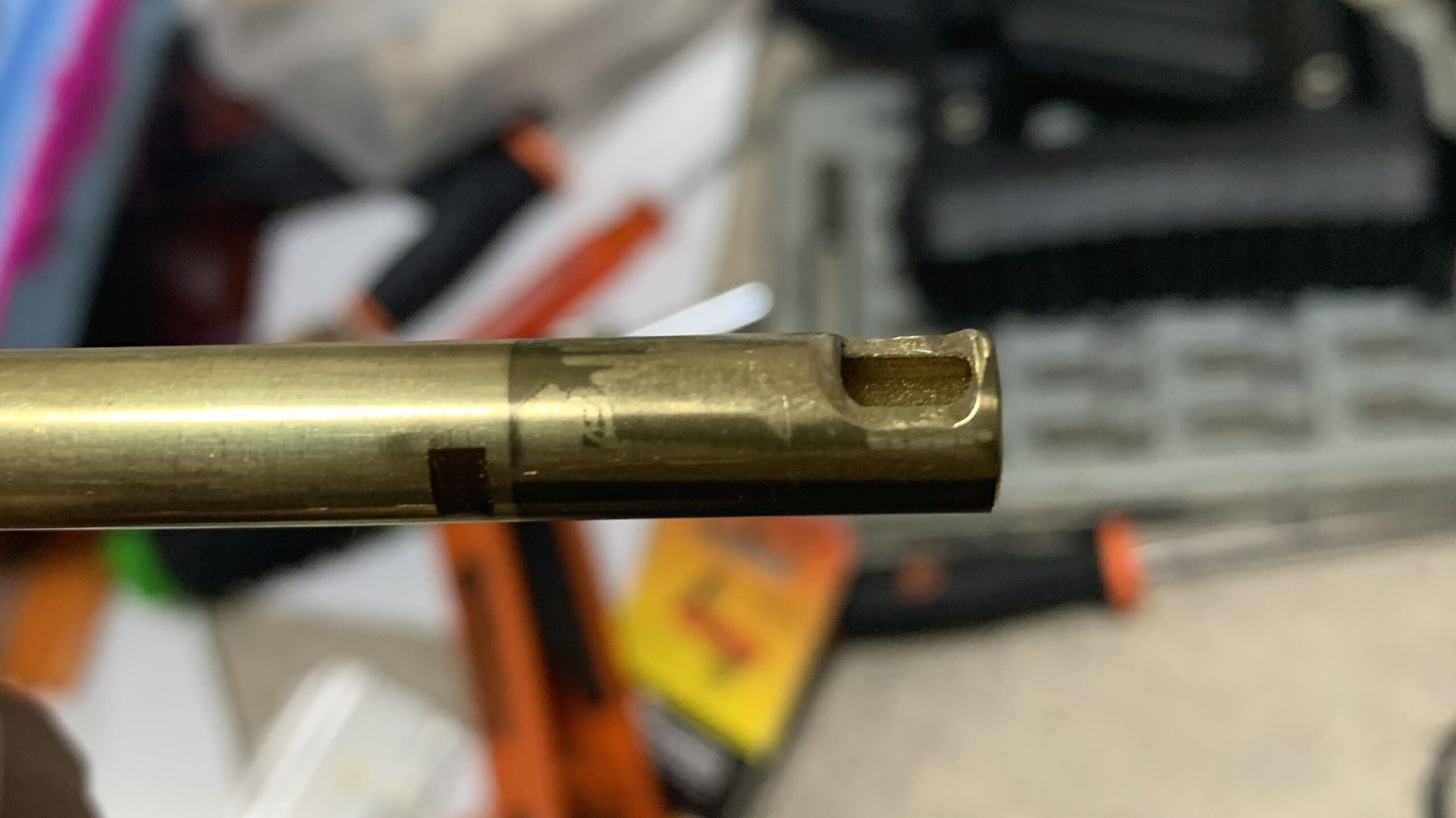 KRYTAC KRISS VECTOR インナーバレルホップ窓加工2