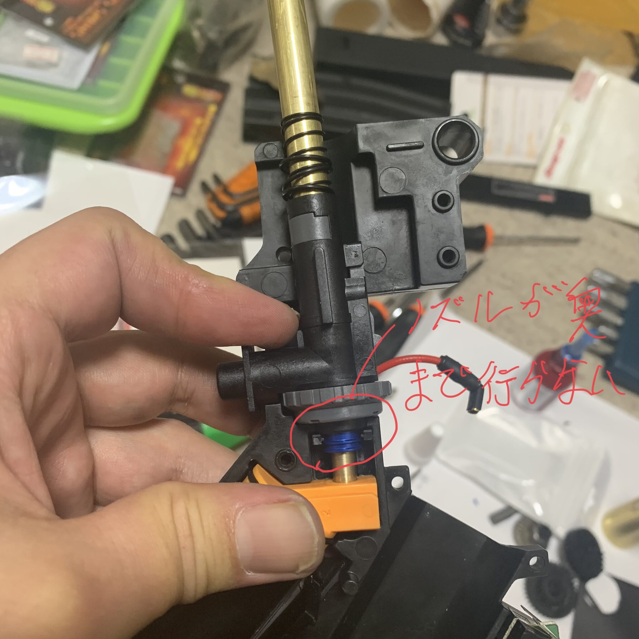 KRYTAC KRISS VECTOR ノズル　チャンバーチェック2