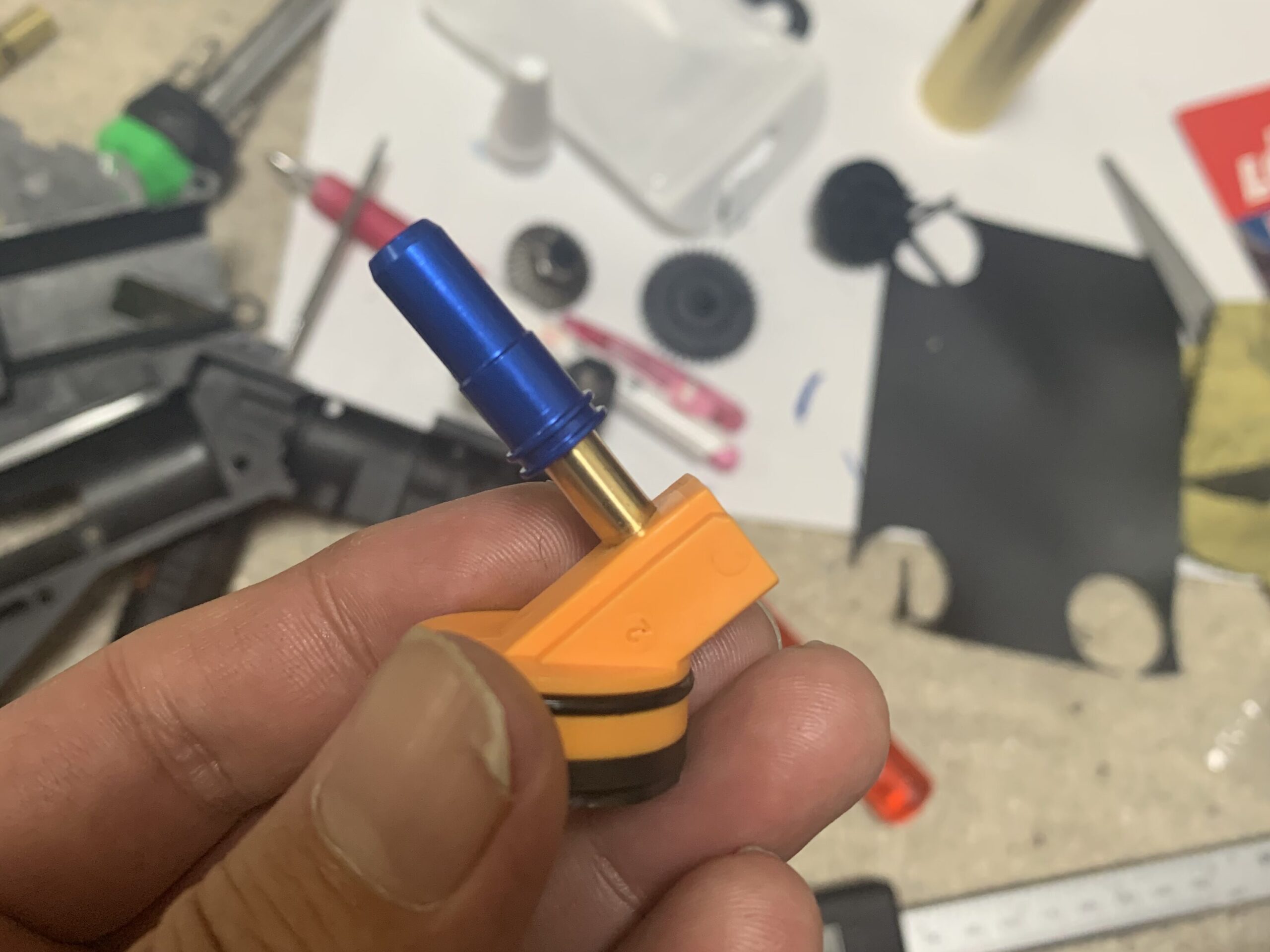 KRYTAC KRISS VECTOR ノズル　ヘッド　仮組み