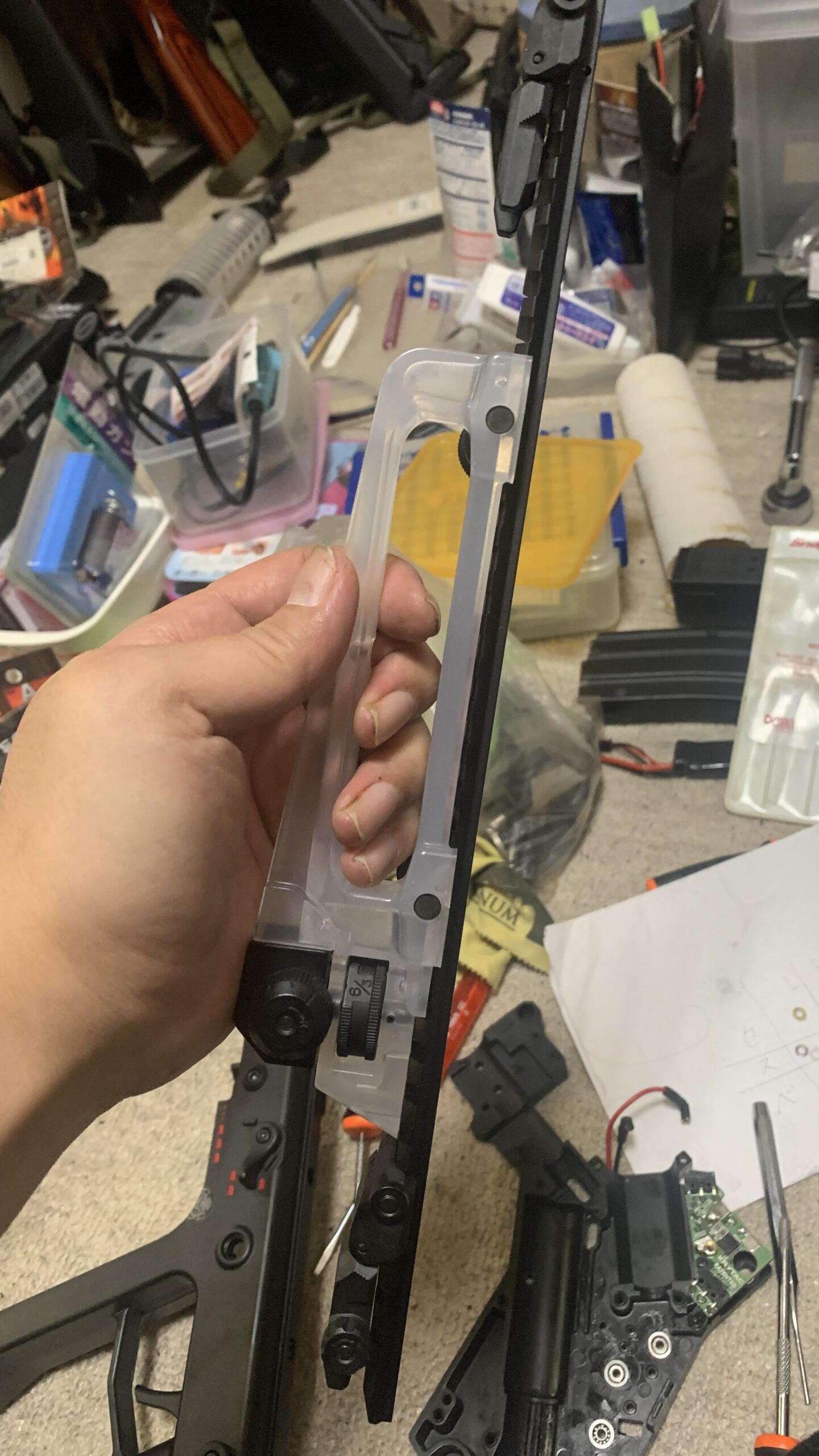 KRYTAC KRISS VECTOR トップレール　キャリングハンドル