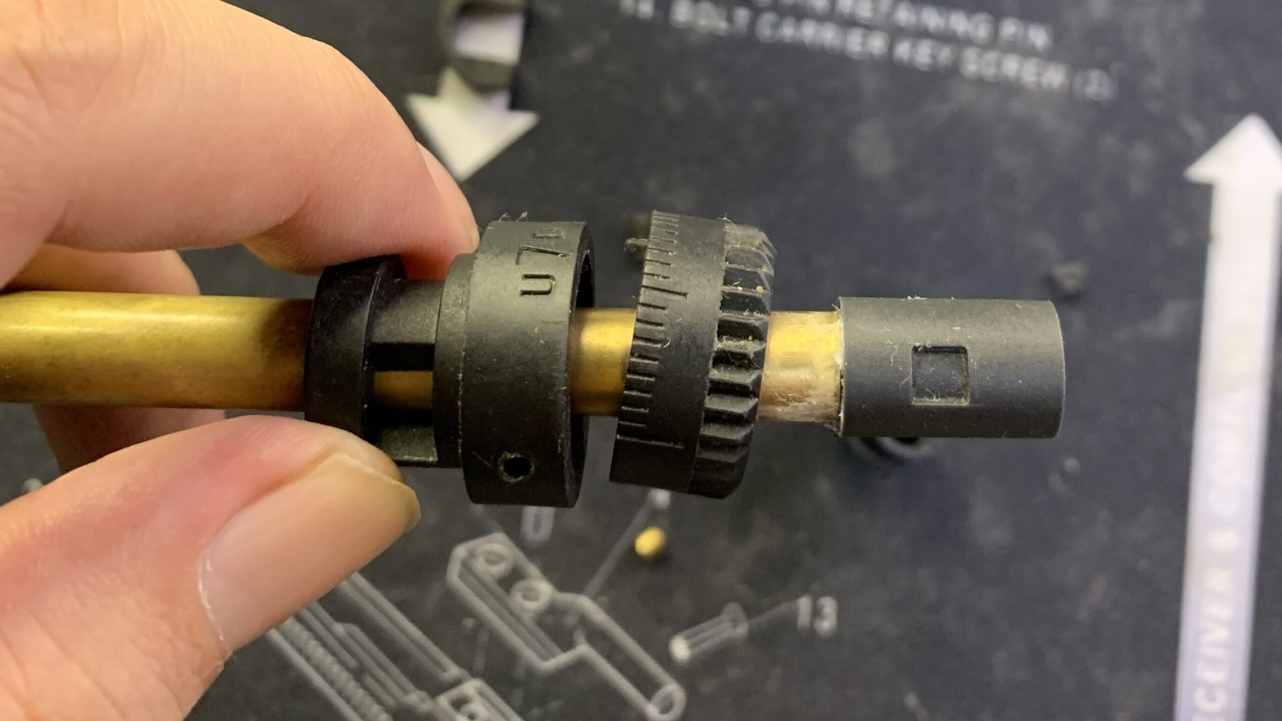 KSC AK74M system7two ホップダイヤルの組み込み