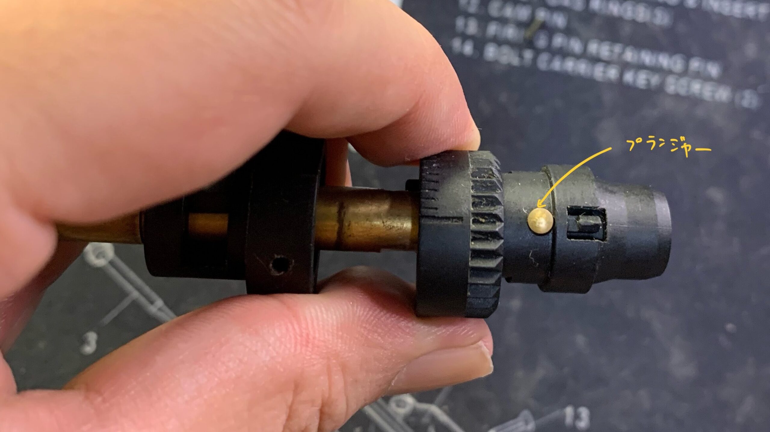 KSC AK74M system7two プランジャーの設置