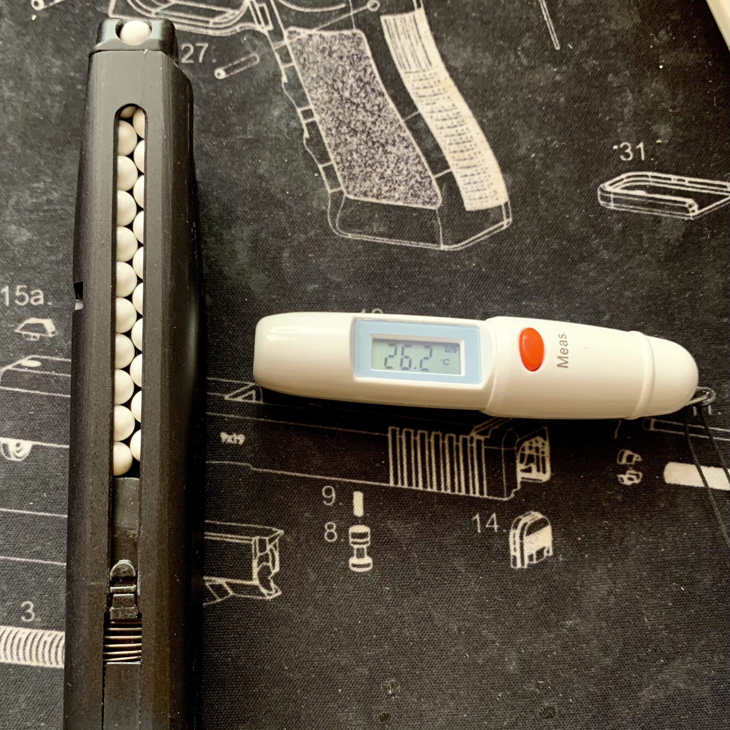  KSC CZ75 2nd HW system7 初速測定条件