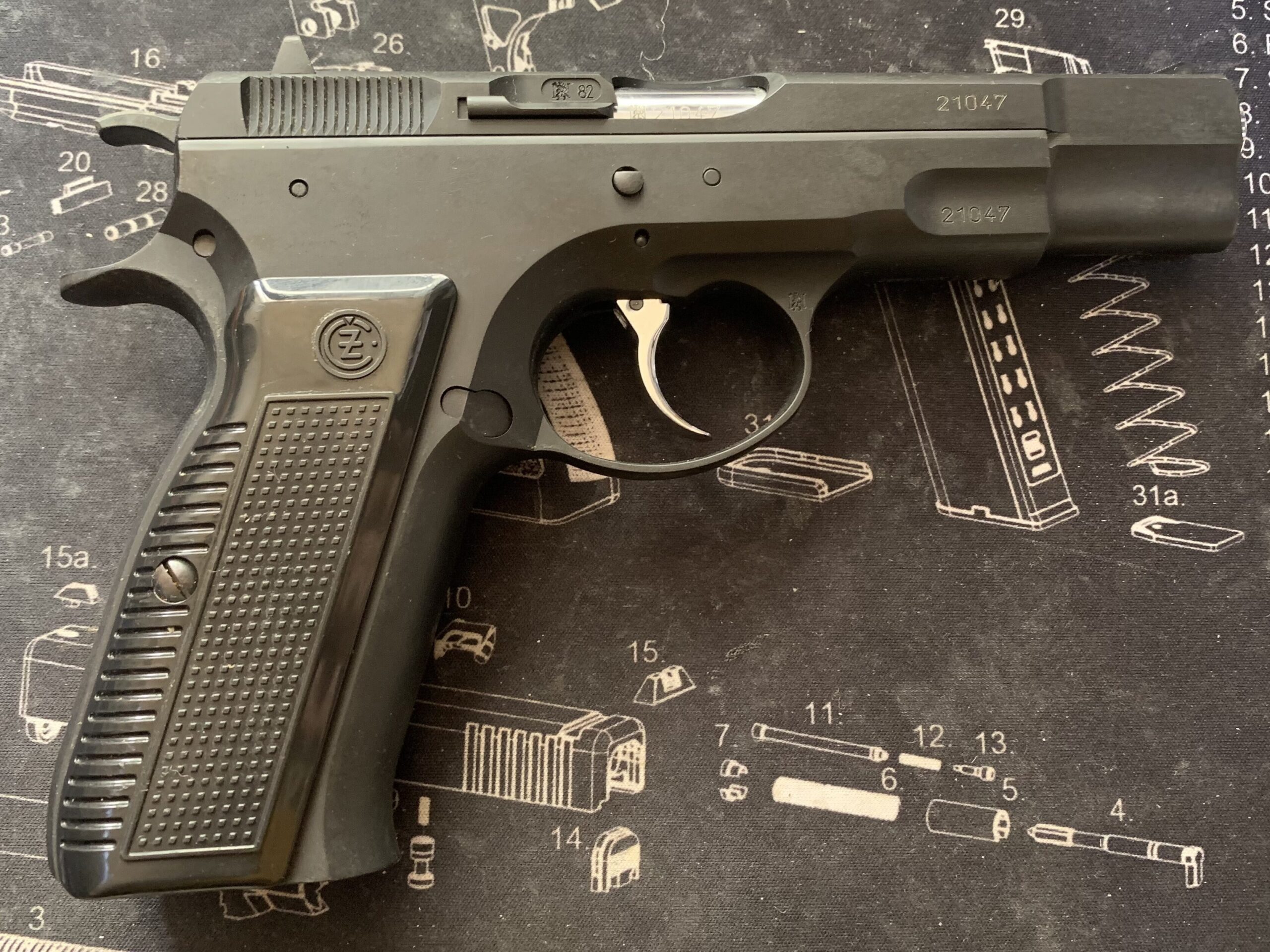  KSC CZ75 2nd HW system7 右側面