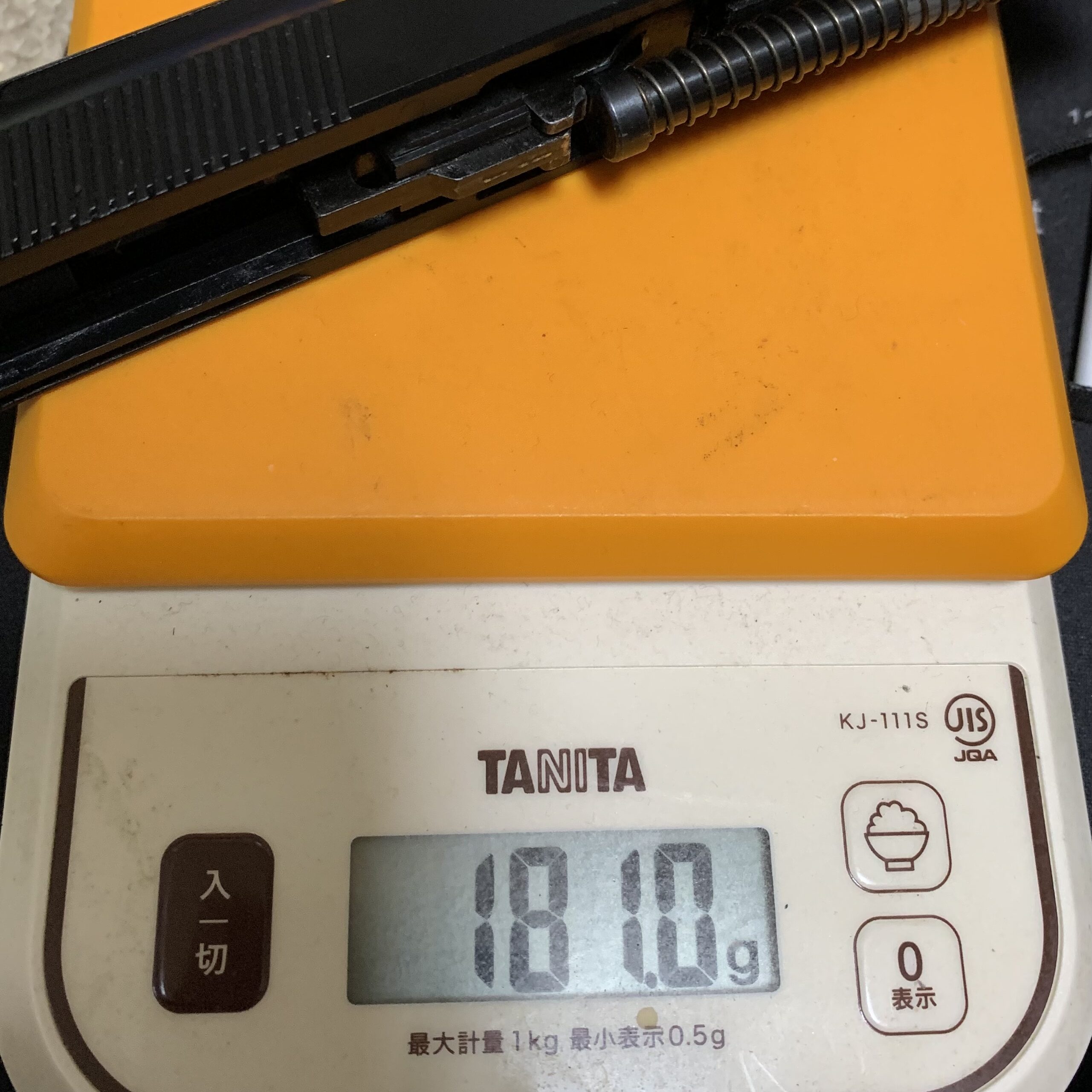 KSC M9 HW system7 ABSスライド重量