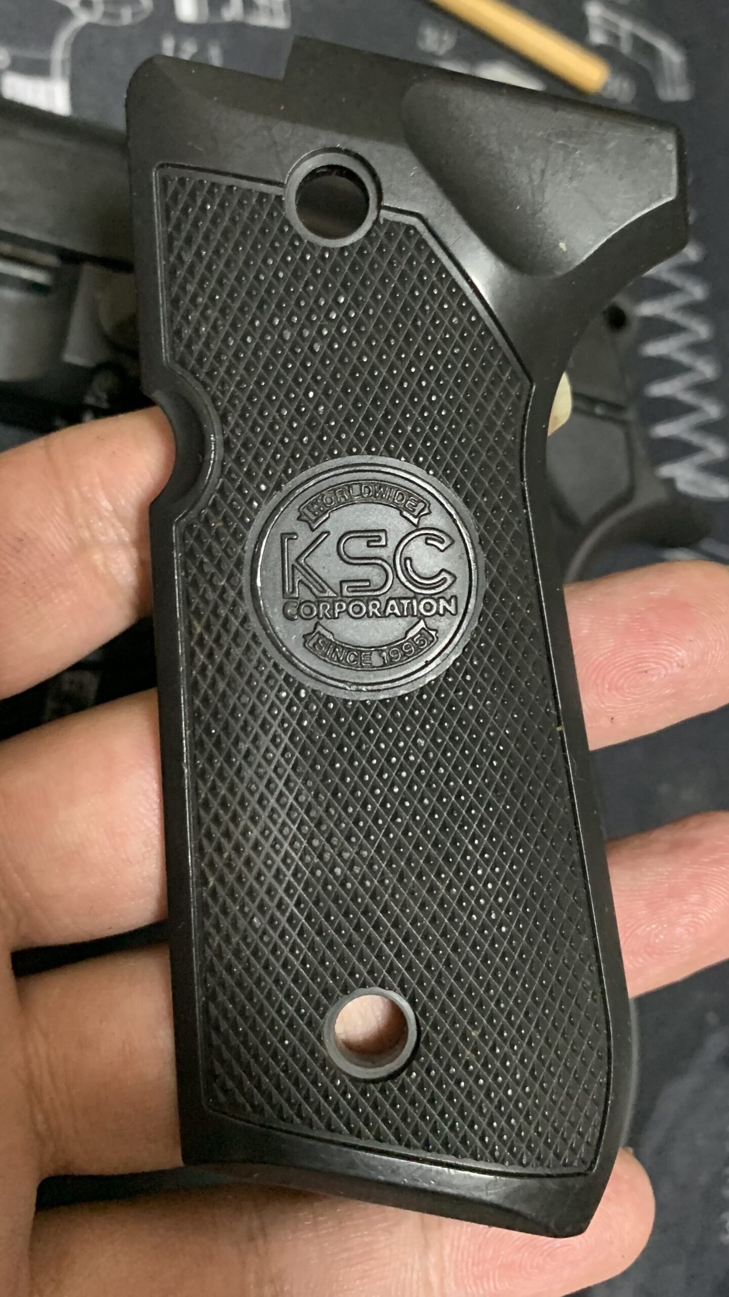 KSC M9 HW system7 純正グリップ