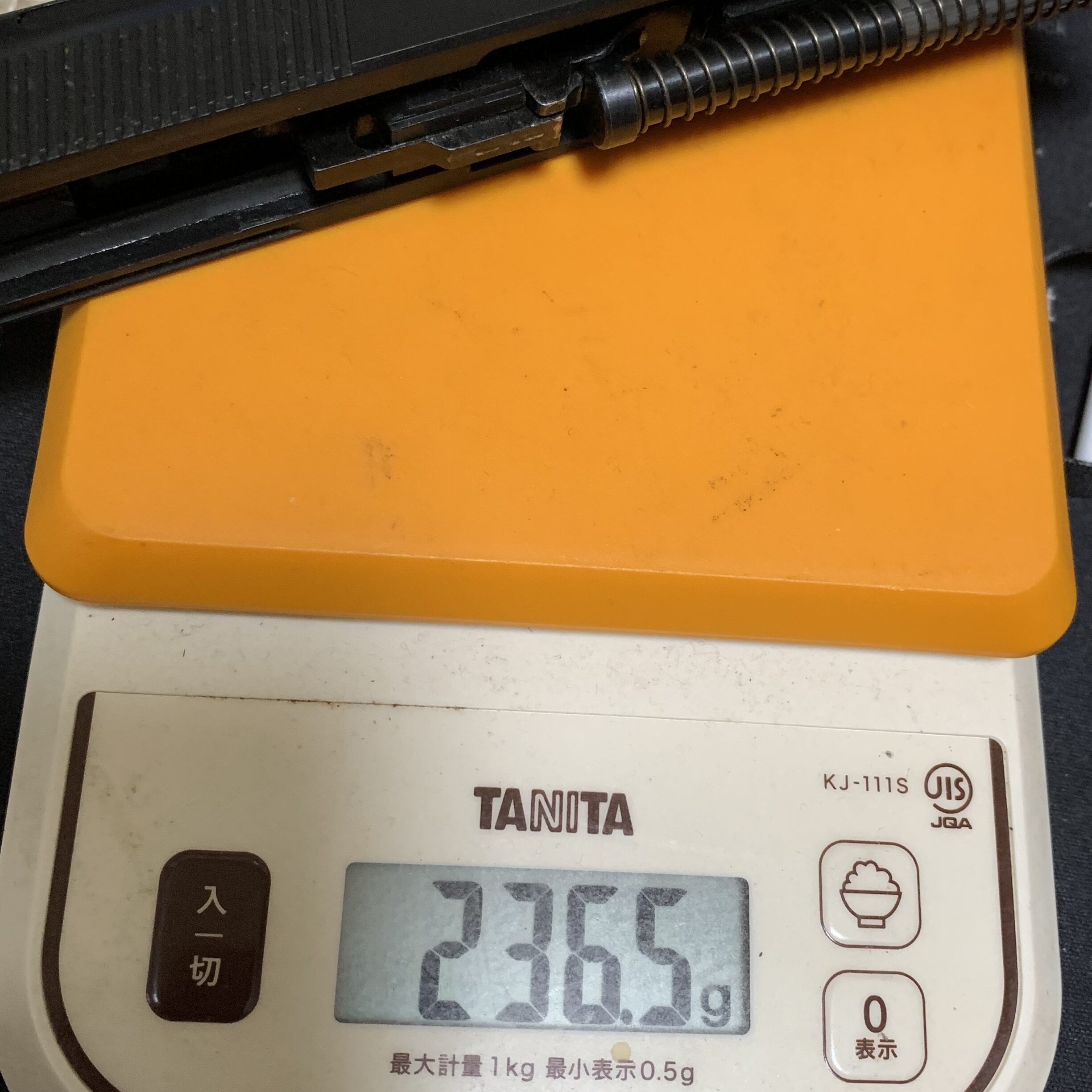 KSC M9 HW system7 HWスライド重量