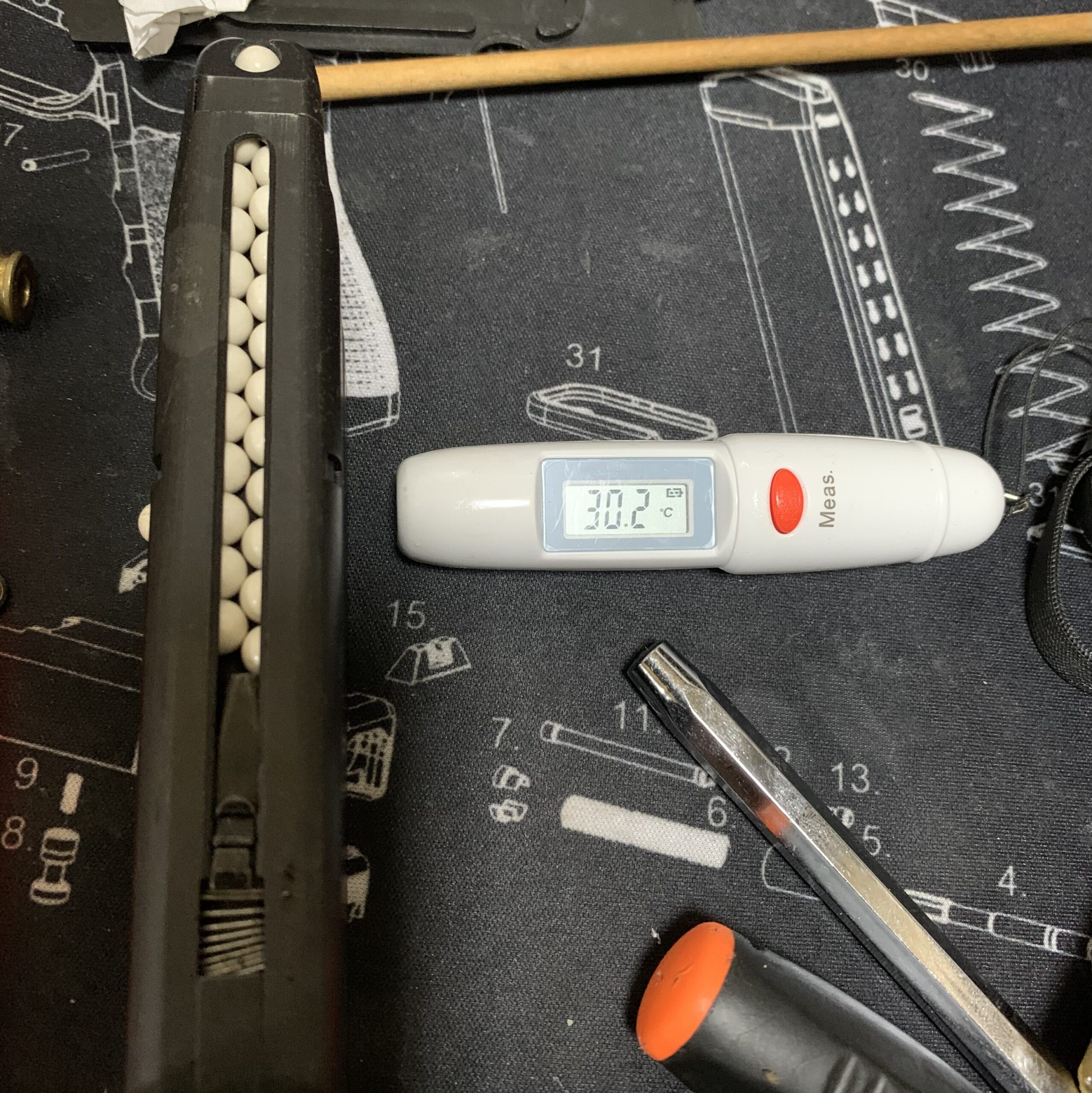 KSC M9 HW system7 OH済　マガジン表面温度