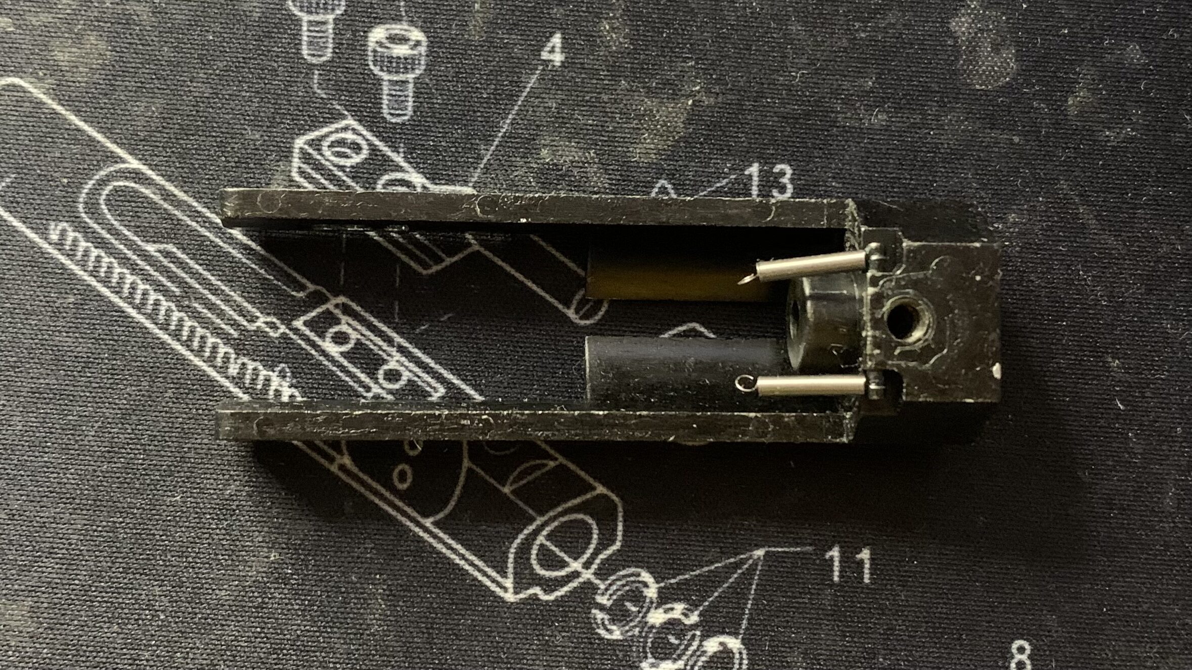 KSC MK23 ソーコムピストル　CO2 ABS ブリーチ上面