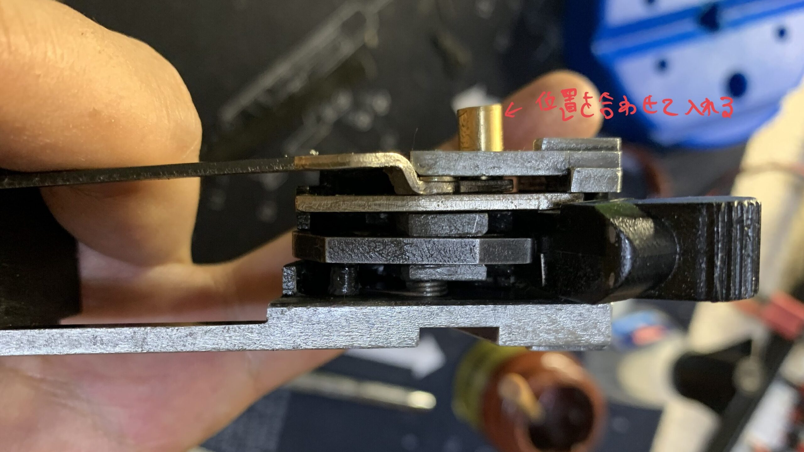 KSC MK23 ソーコムピストル　CO2 ABS ハンマースリーブ組み立て