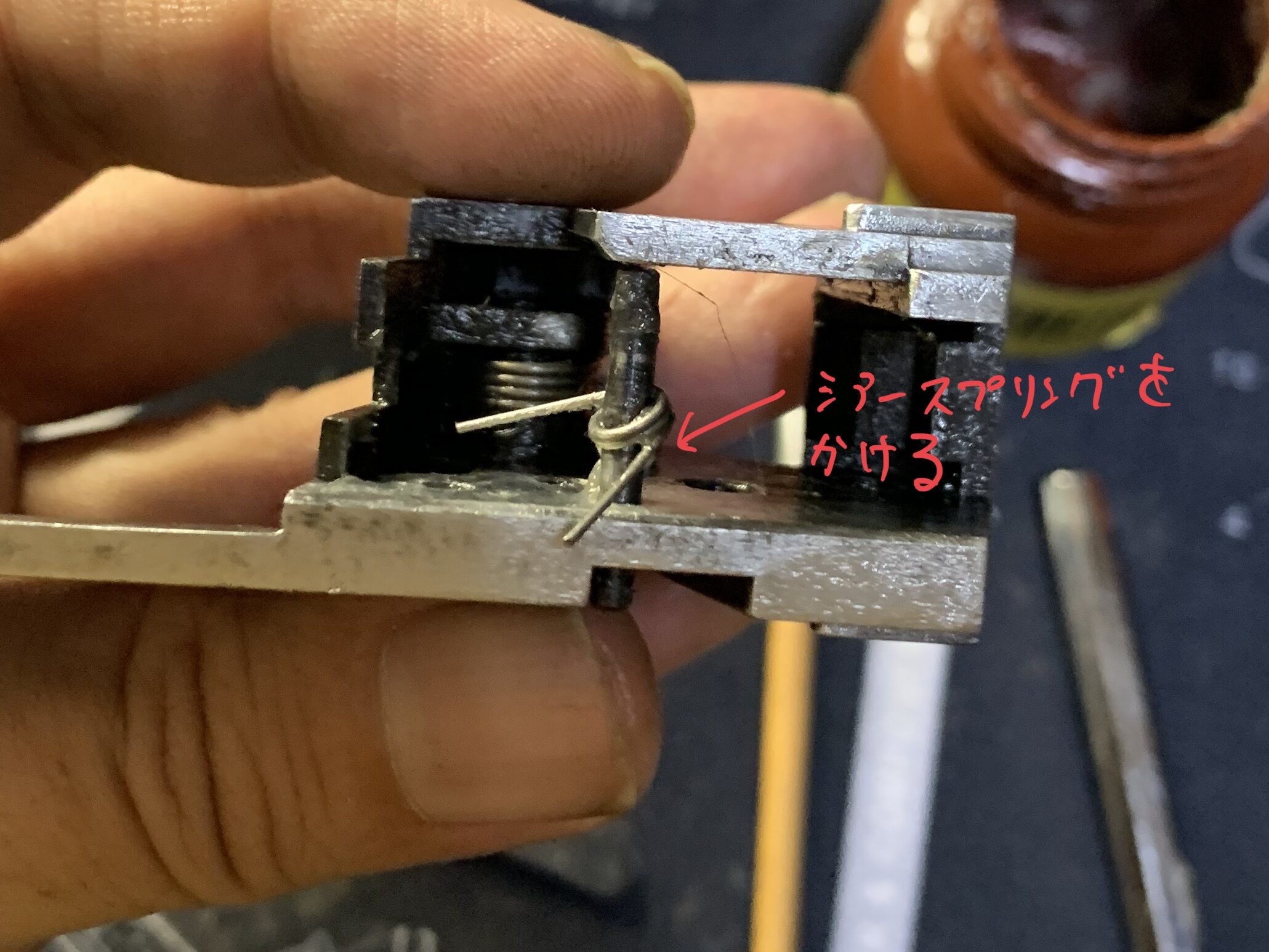 KSC MK23 ソーコムピストル　CO2 ABS シアースプリング取り付け