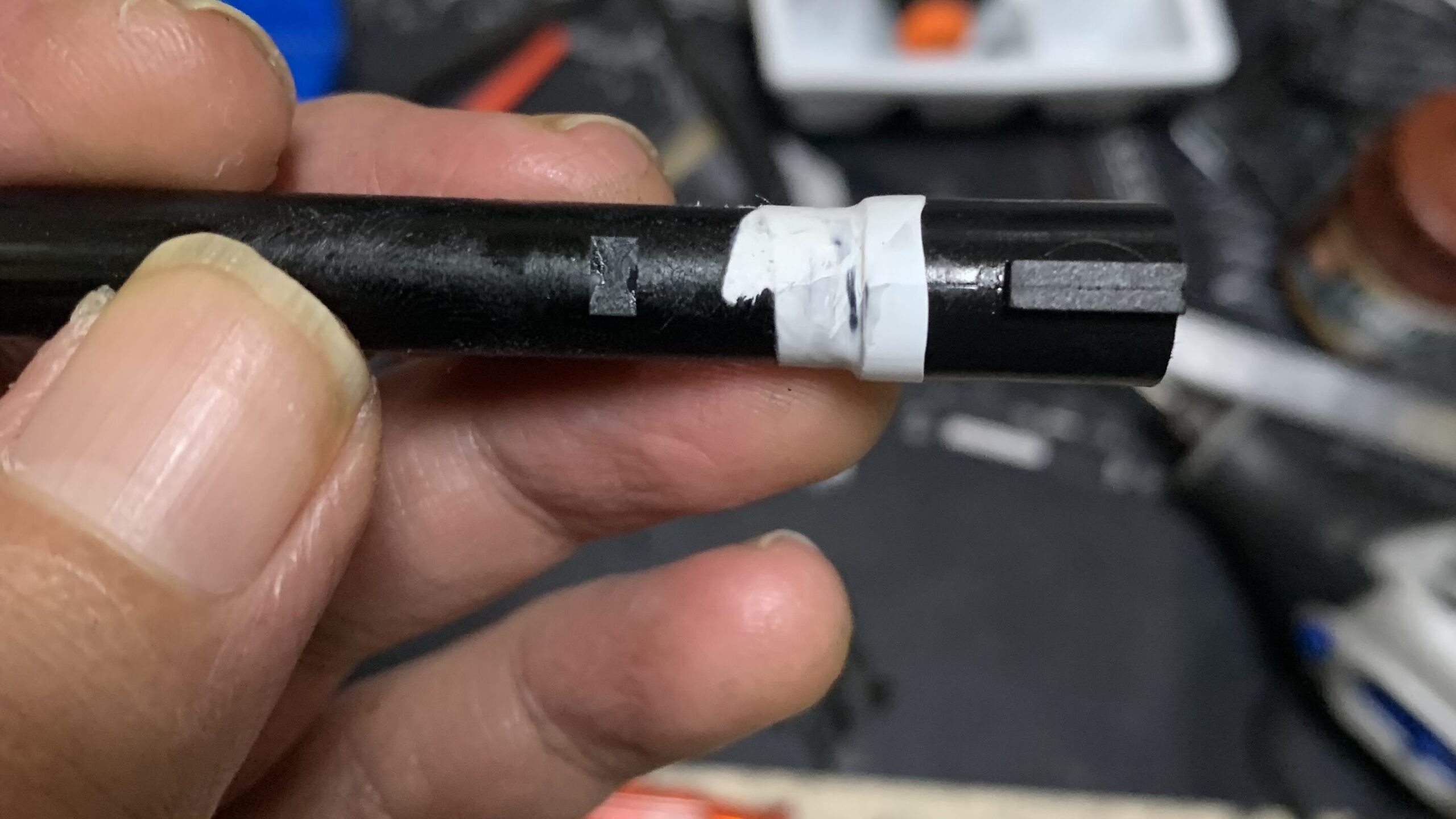 laylaxm17 インナーバレルにテープを巻く