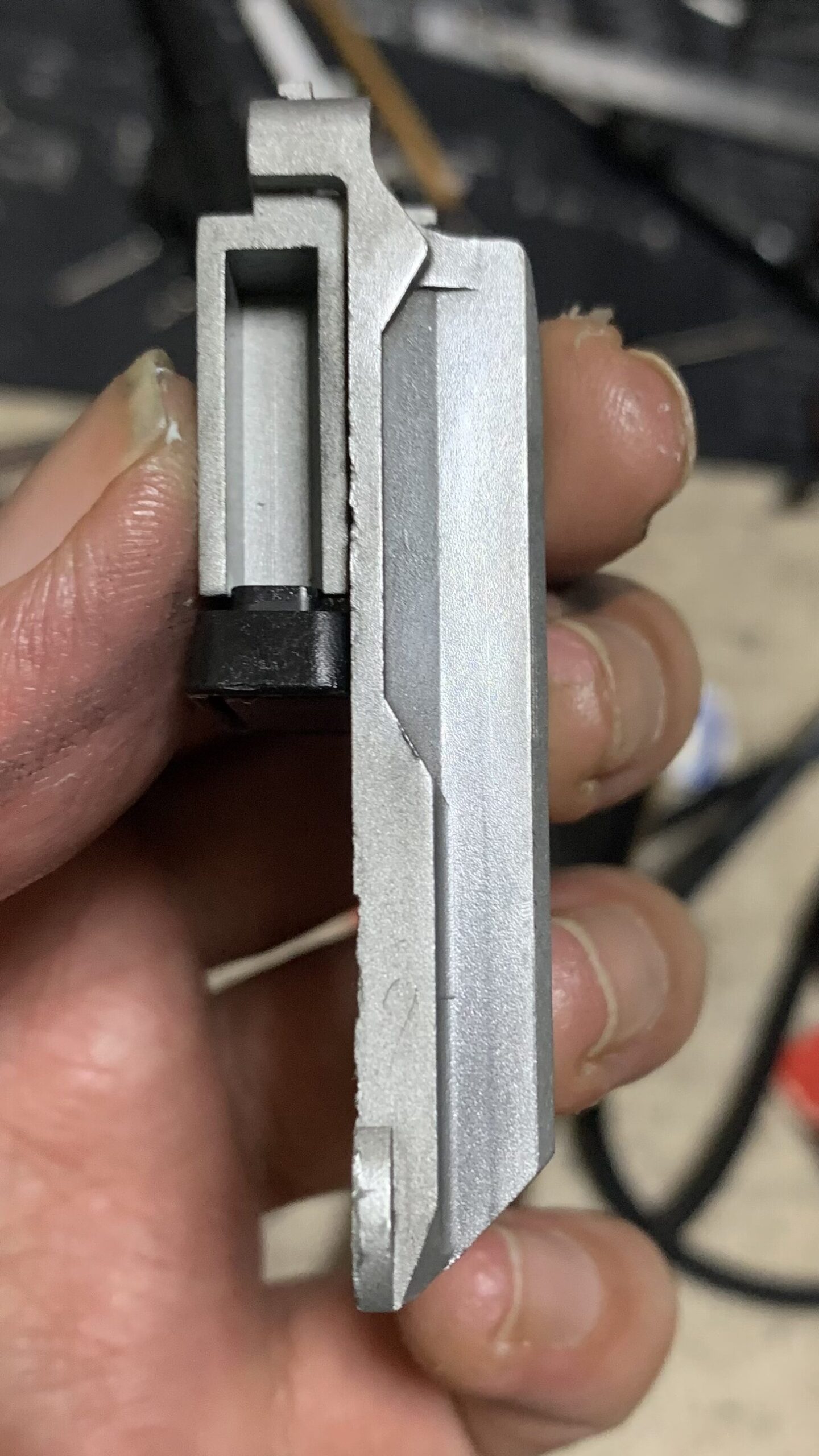 laylaxm17 研磨後のブリーチ