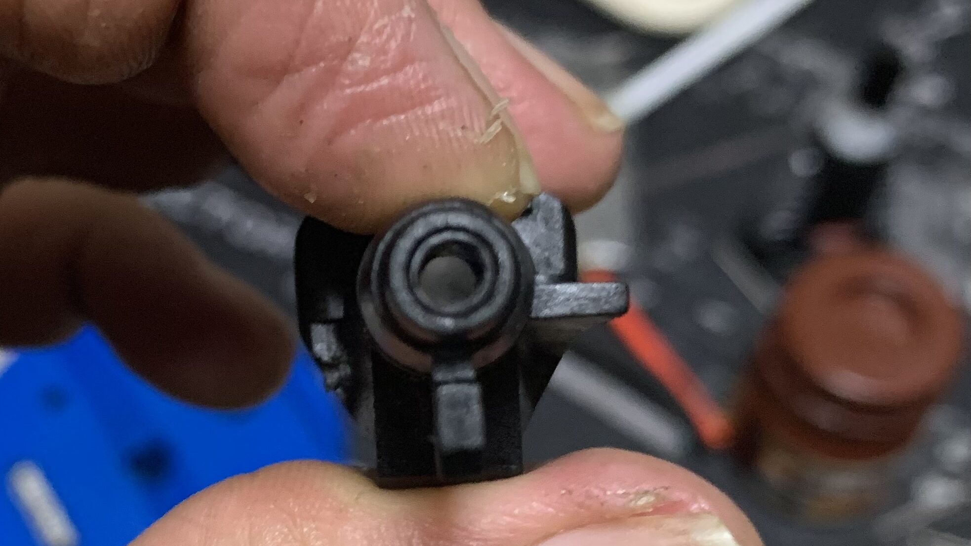 laylaxm17 オリフィスをノズルへ組む