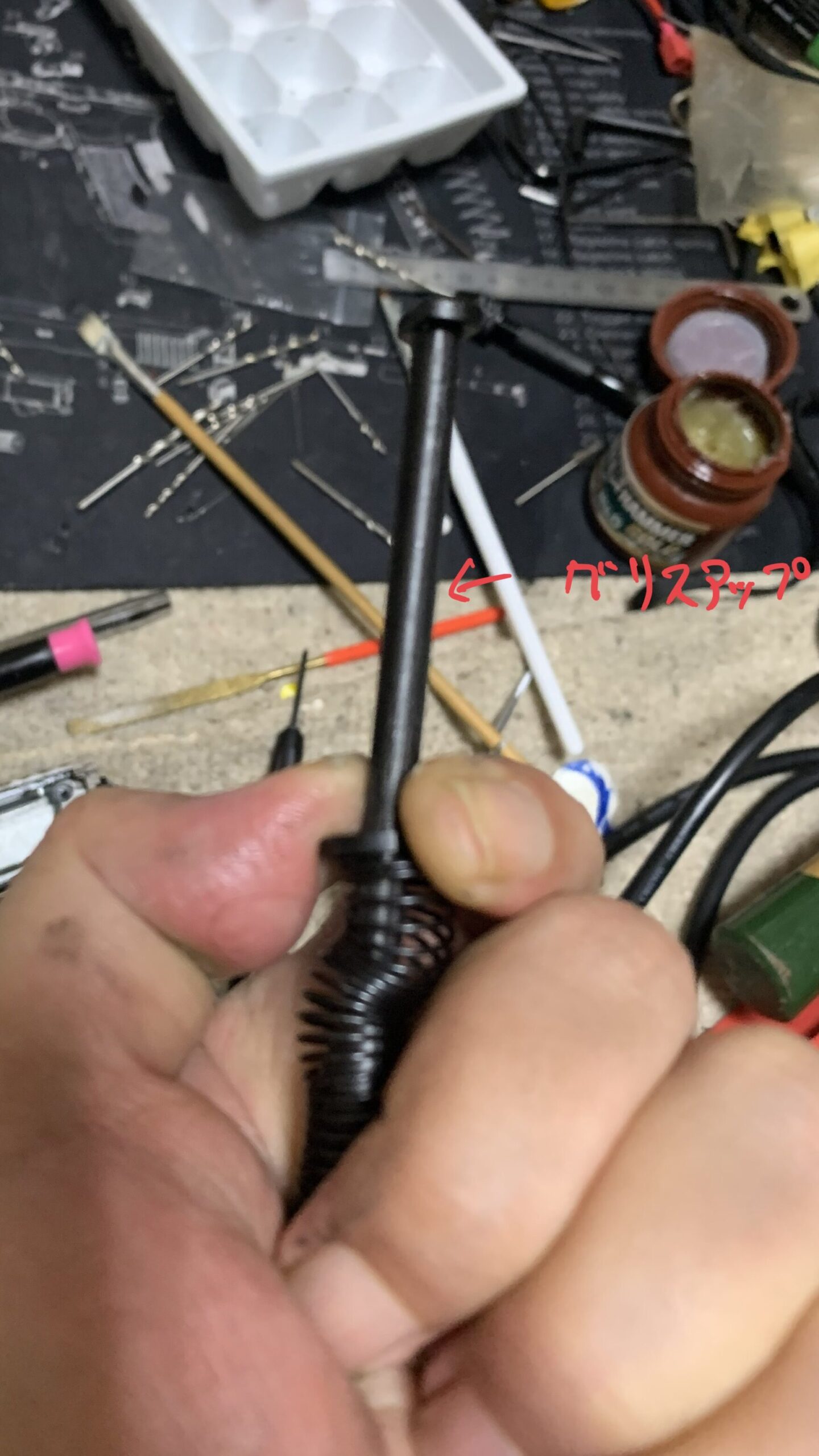 laylaxm17 リコイルスプリングのグリスアップ