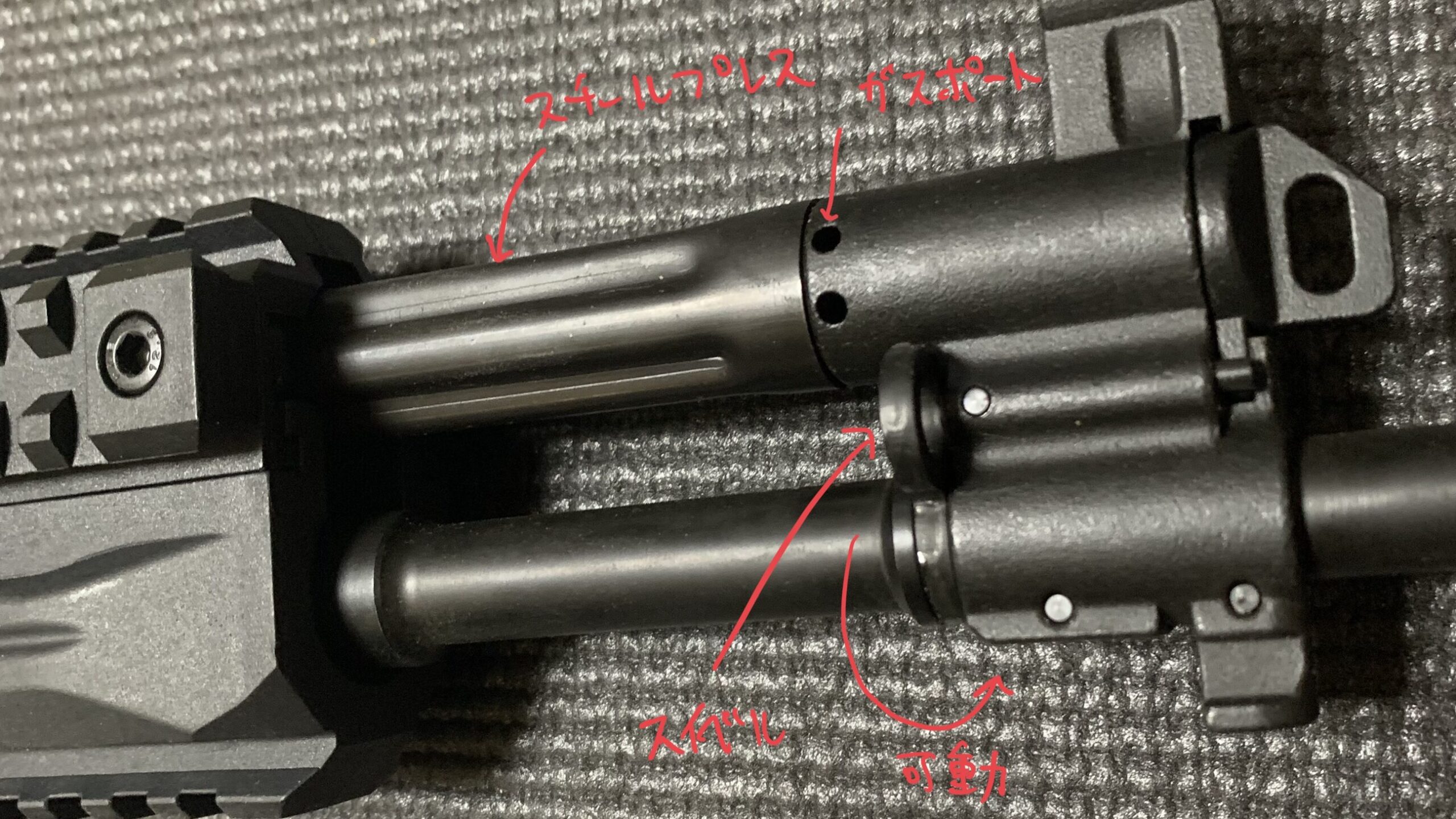 LCT 電動ガン AK-12 ガスパイプ