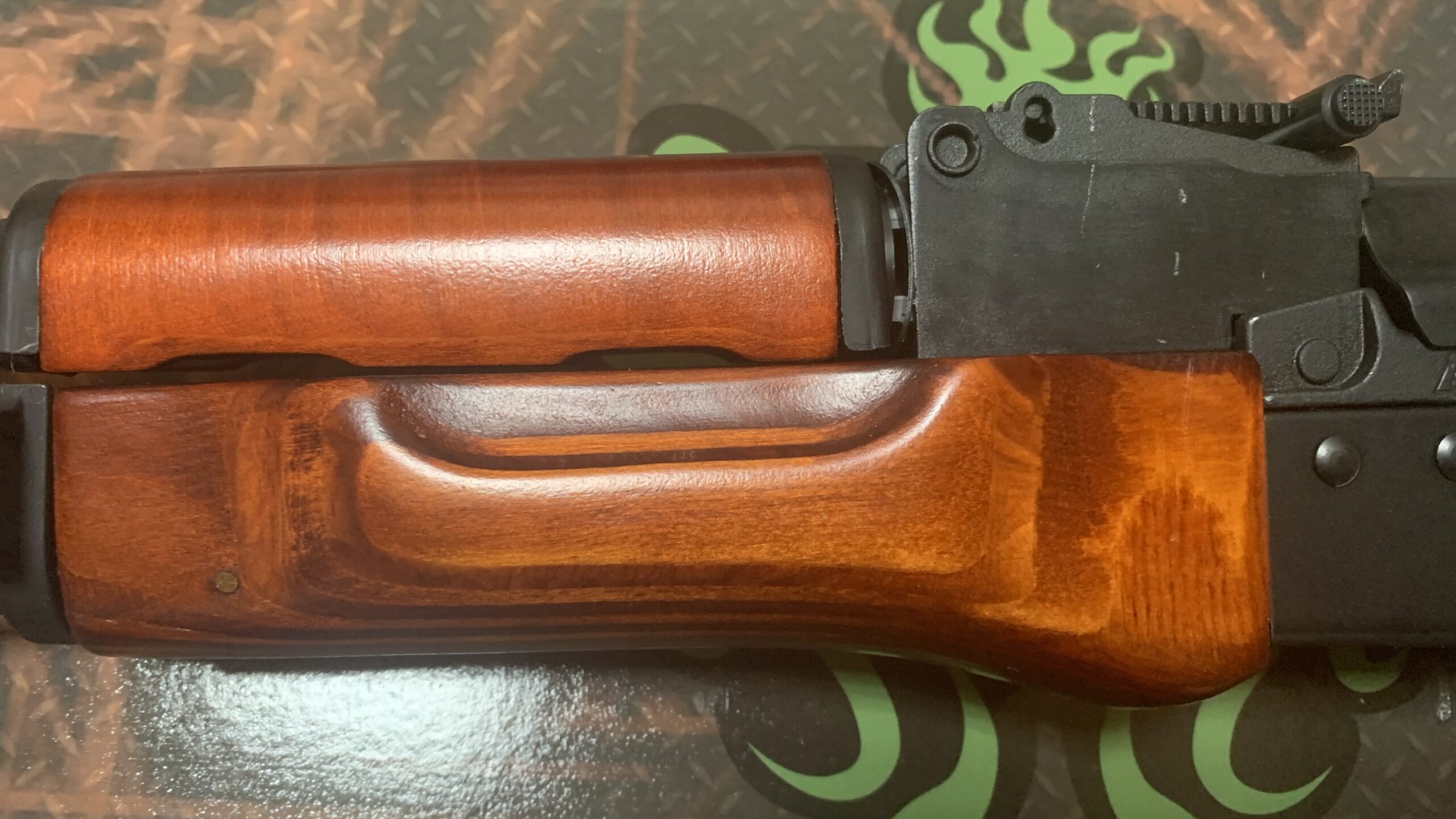 LCT AK74 NV ハンドガード　木目