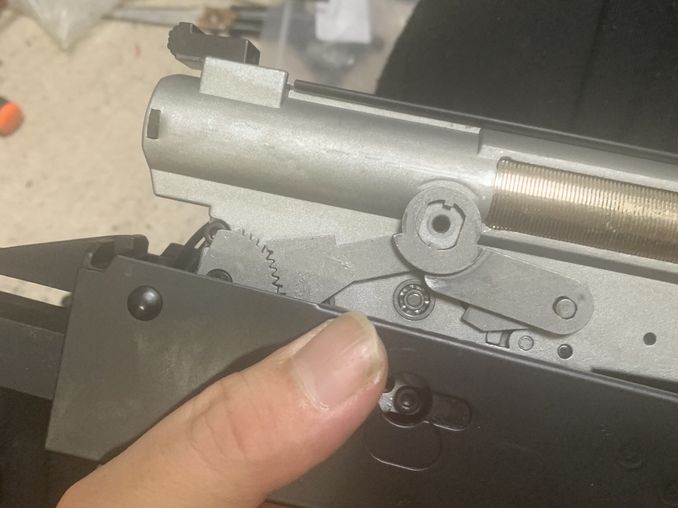 LCT AK74 NV メカボックス レシーバー組み込み