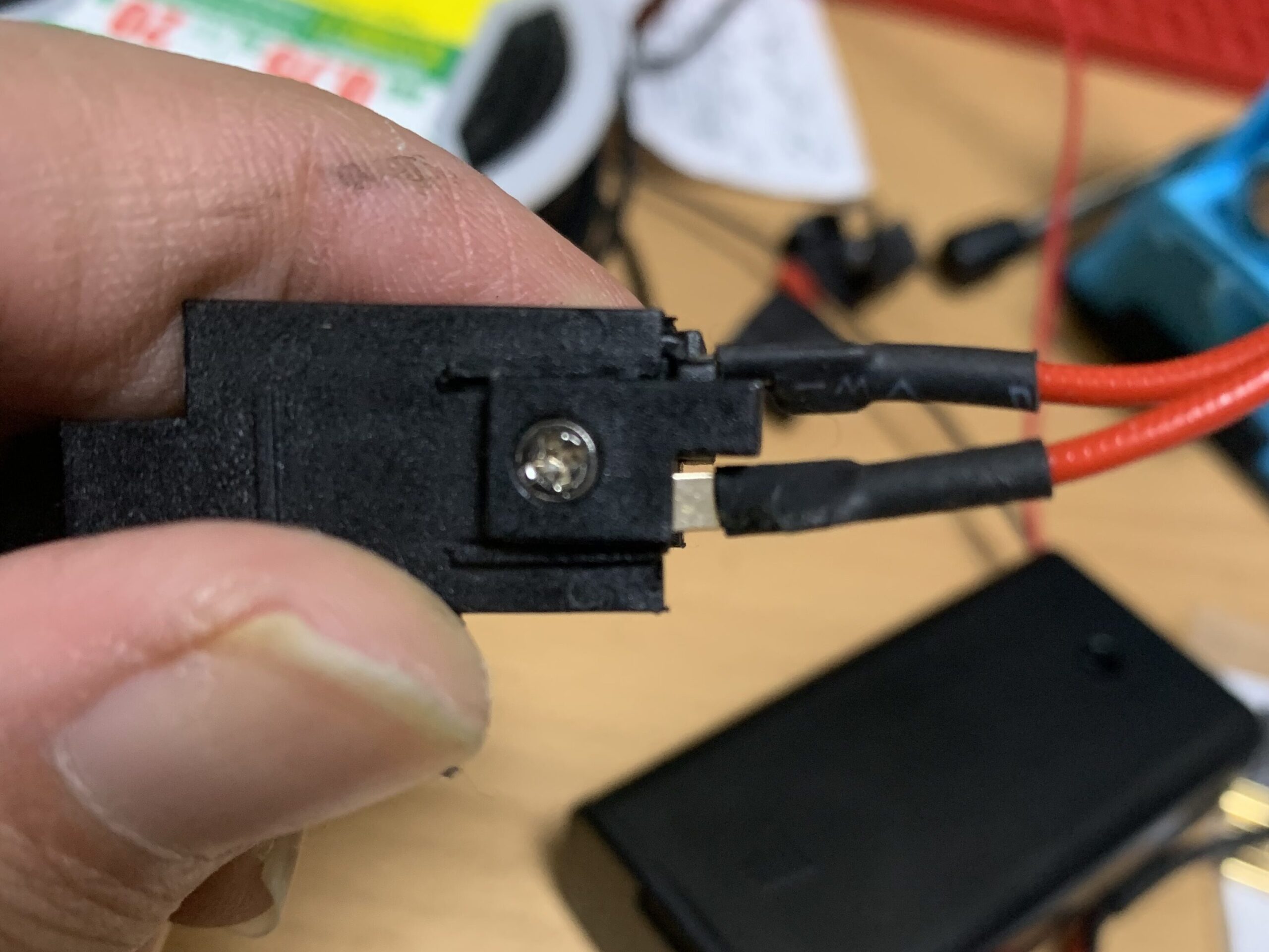 LCT AK74 NV メカボックス　スイッチ配線