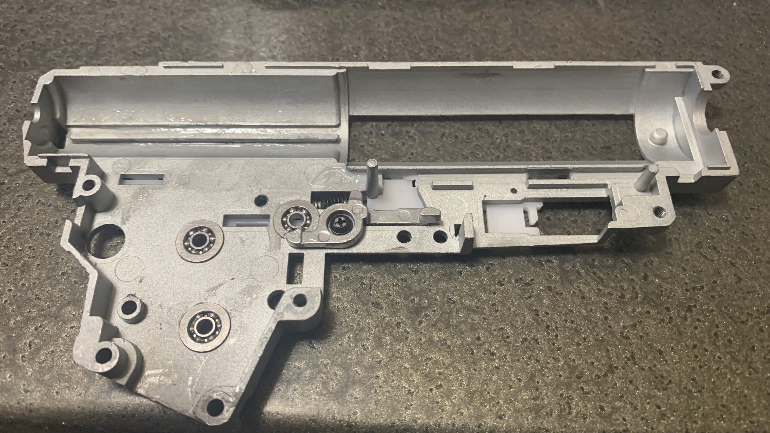 LCT AK74 NV メカボックス　左ケース　裏