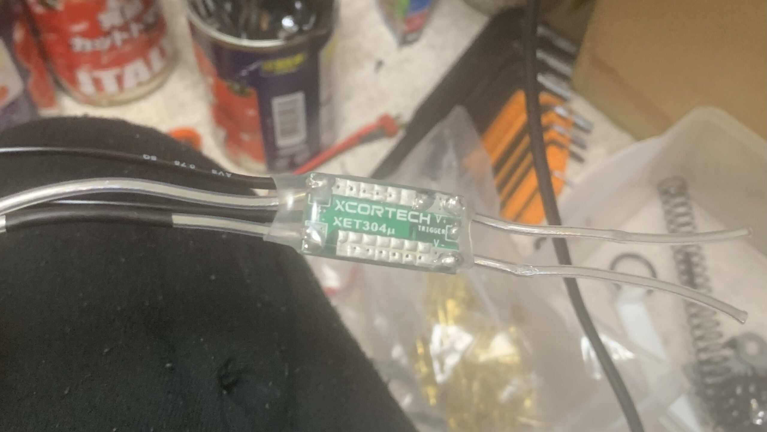 LCT AK74 NV MOSFETに熱収縮チューブ取り付け