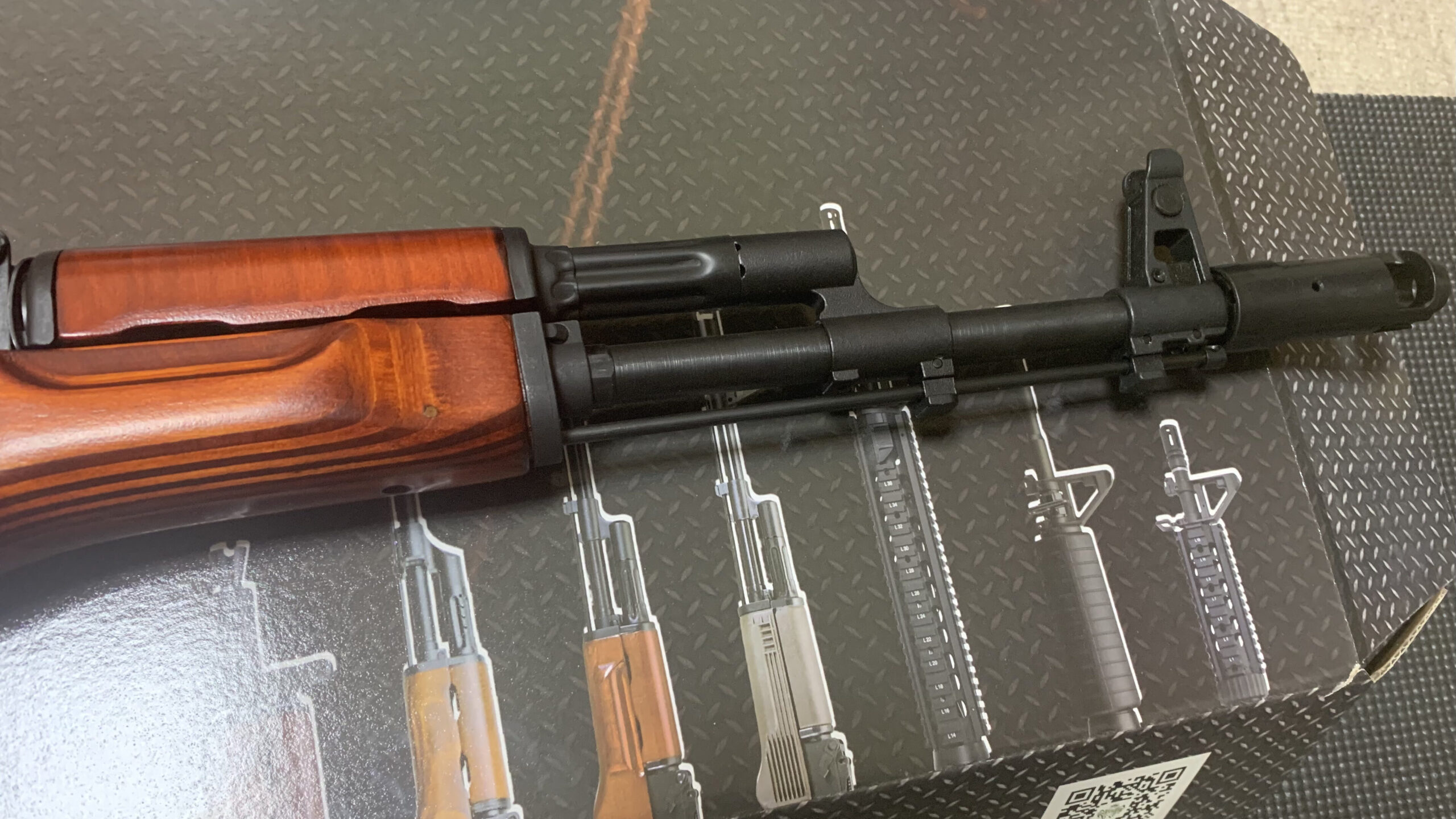 LCT AK74 NV マズル周辺