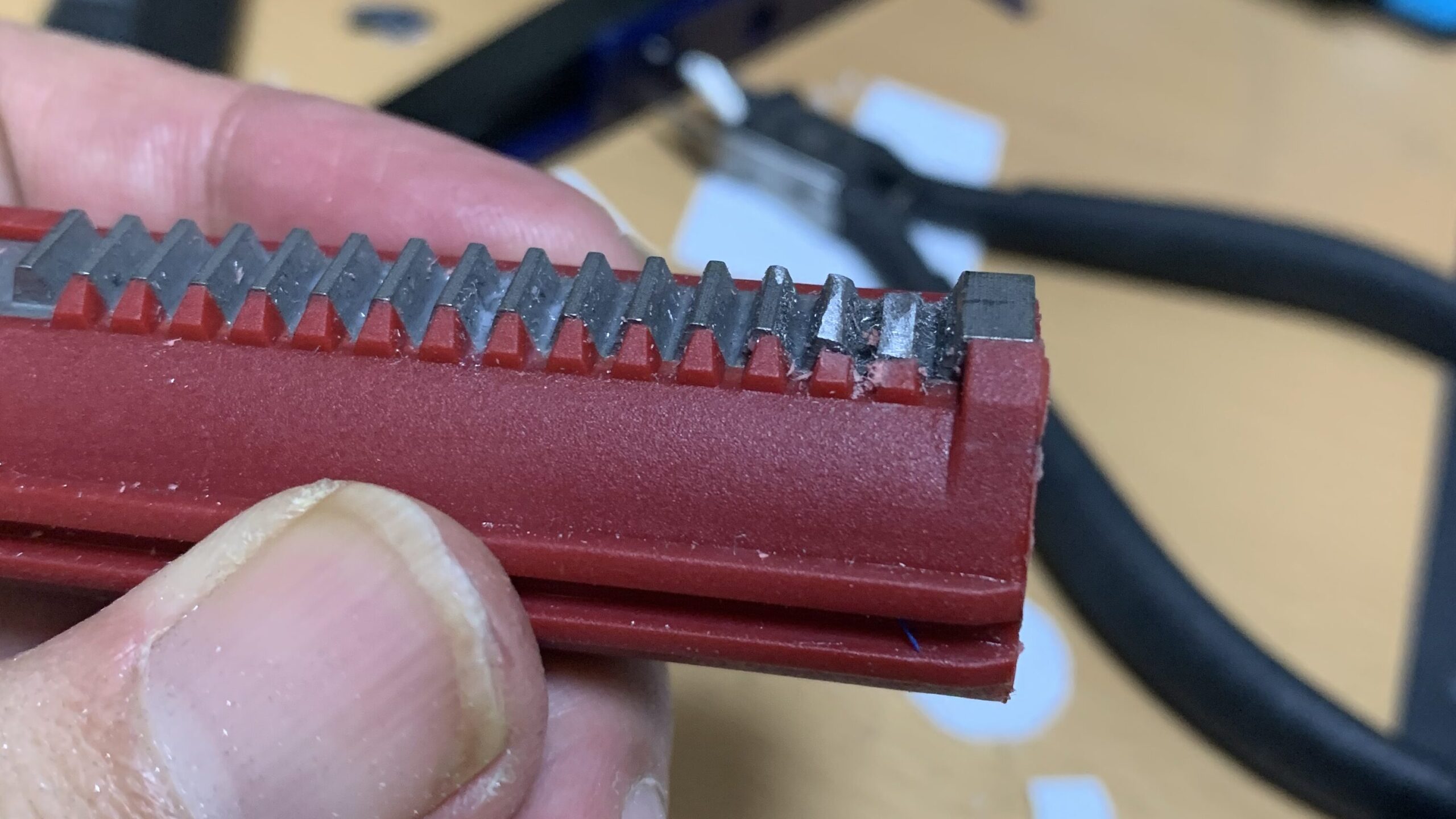 LCT AK74 NV ラックギア　加工後