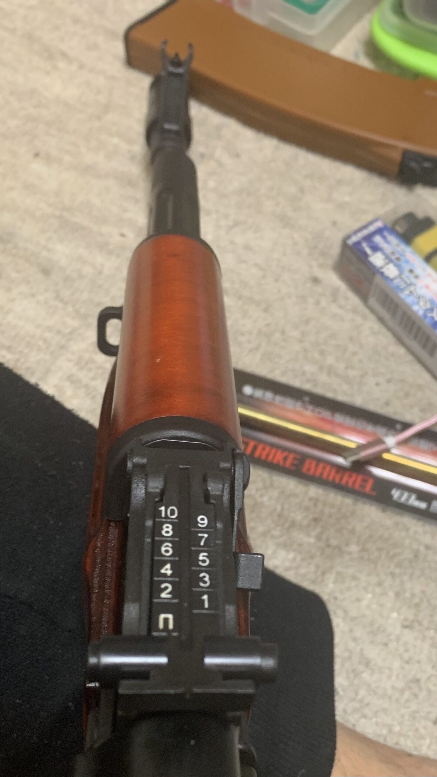 LCT AK74 NV リアサイト　調整機構