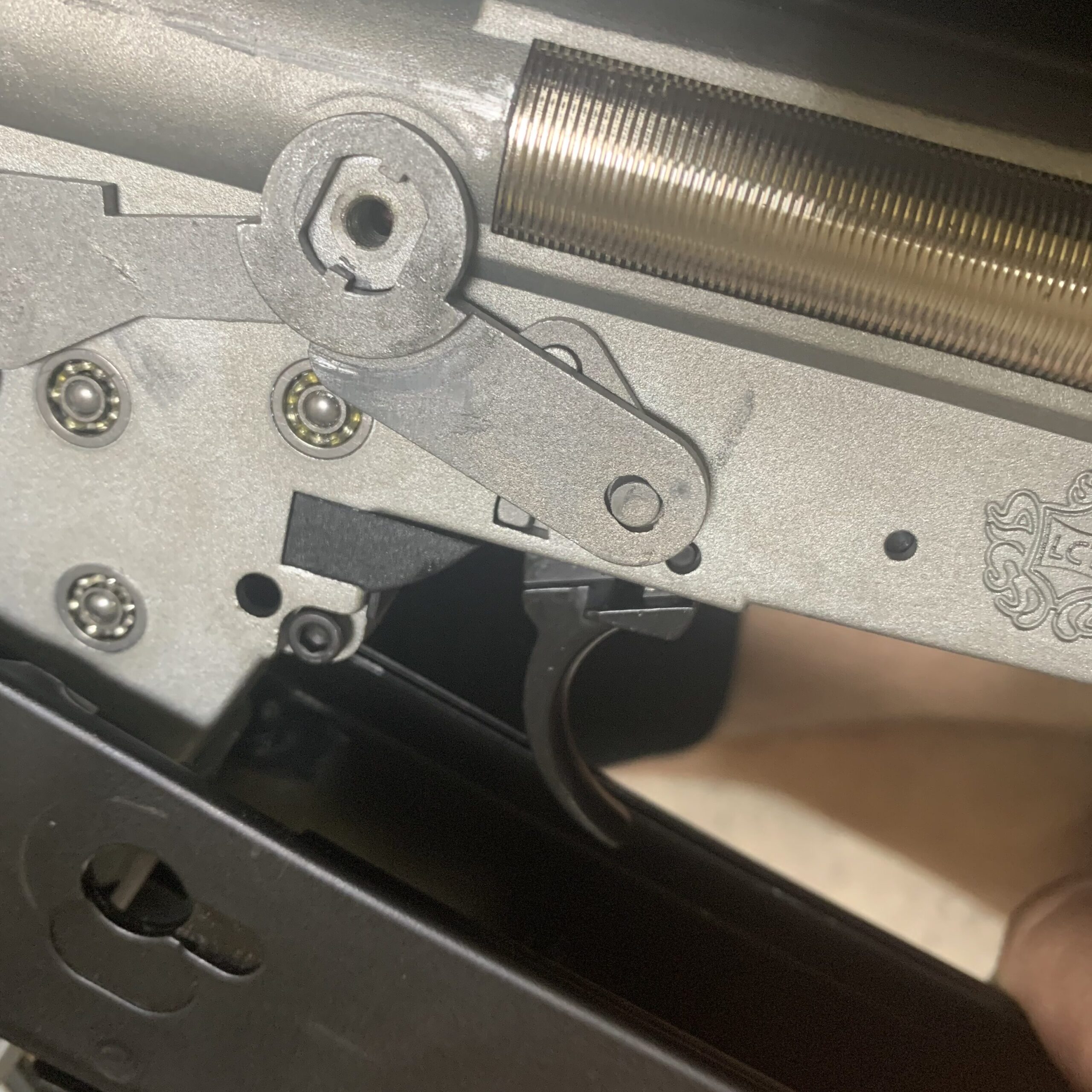 LCT AK74 NV セレクターリンク