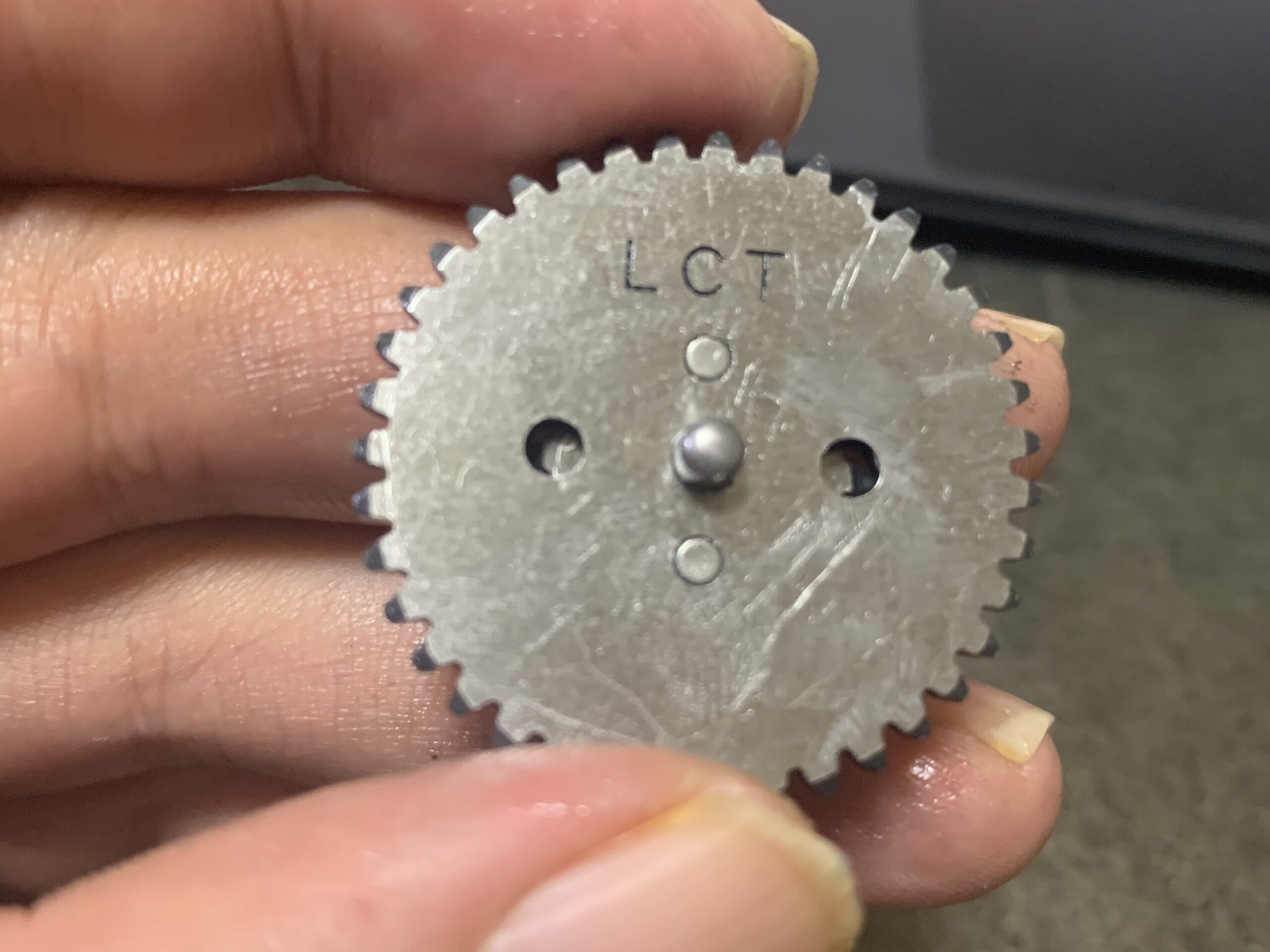 LCT AK74 NV スパーギア　裏側